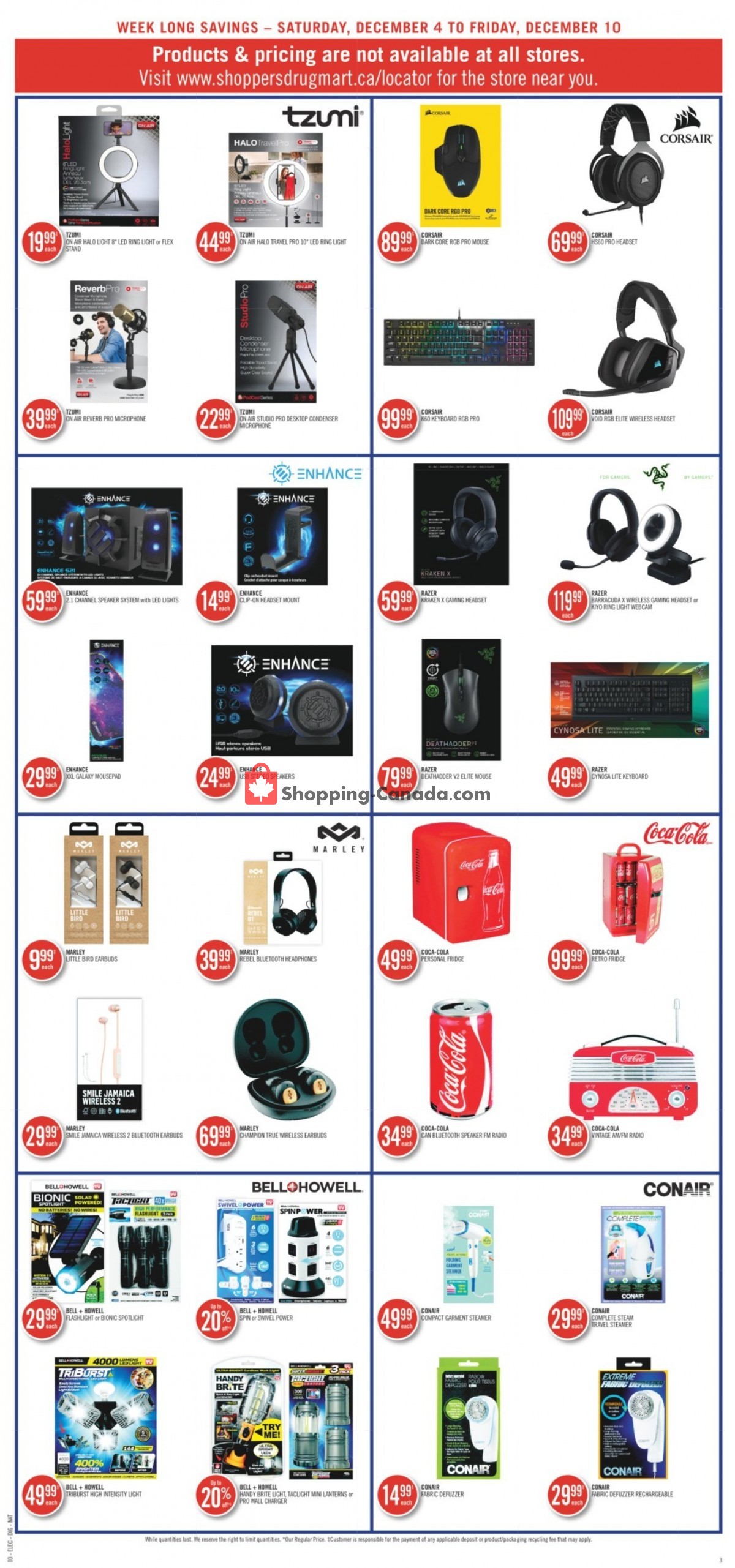 Shoppers Drug Mart flyer from Saturday December 4, 2021 to Friday December 10, 2021 - page 14