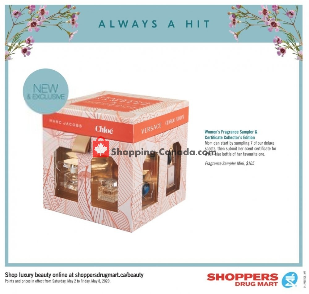Shoppers Drug Mart flyer from Saturday May 2, 2020 to Friday May 8, 2020 - page 10