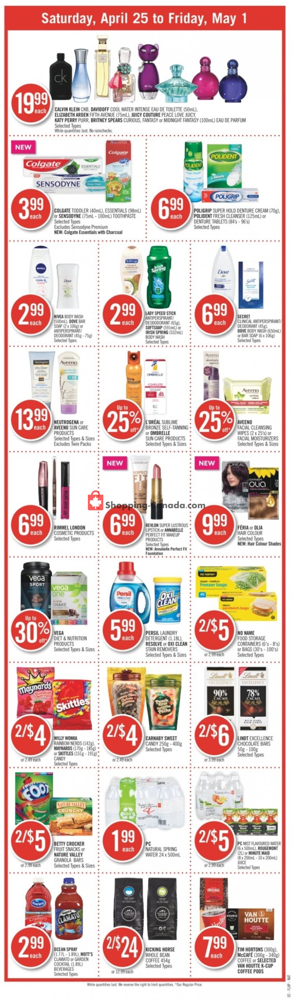 Shoppers Drug Mart flyer from Saturday April 25, 2020 to Friday May 1, 2020 - page 3