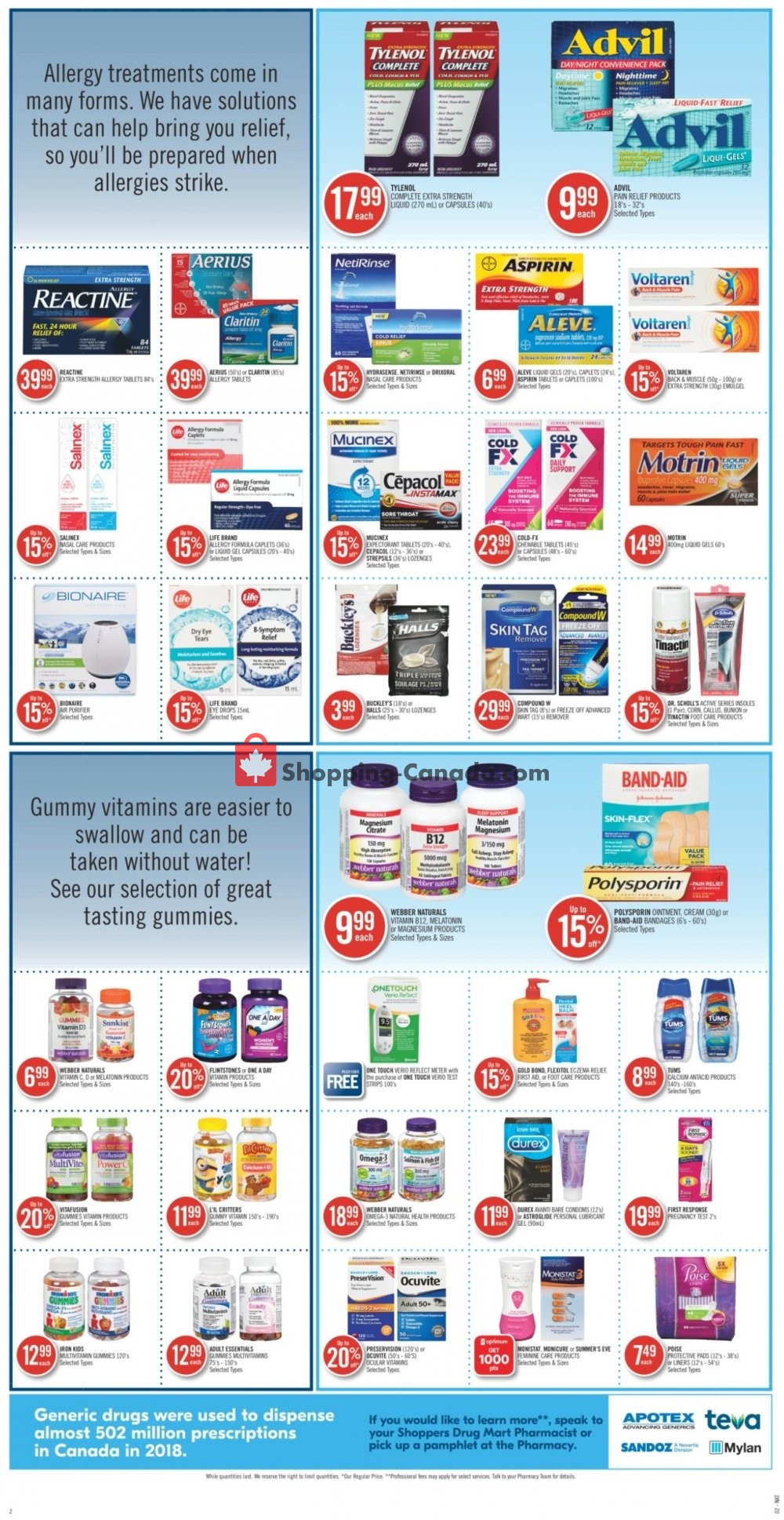 Shoppers Drug Mart flyer from Saturday April 25, 2020 to Friday May 1, 2020 - page 5