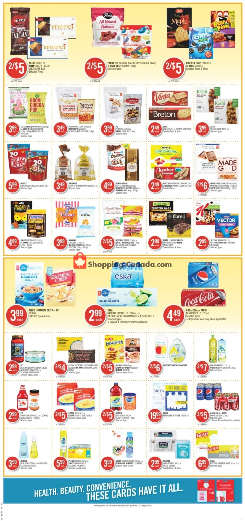 Shoppers Drug Mart flyer from Saturday April 25, 2020 to Friday May 1, 2020 - page 9