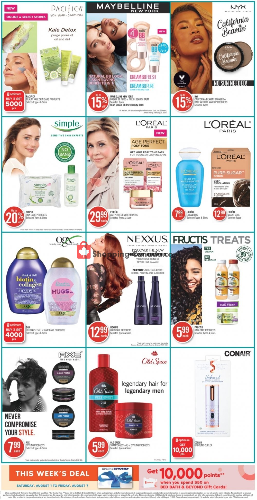 Shoppers Drug Mart flyer from Saturday August 1, 2020 to Friday August 7, 2020 - page 13