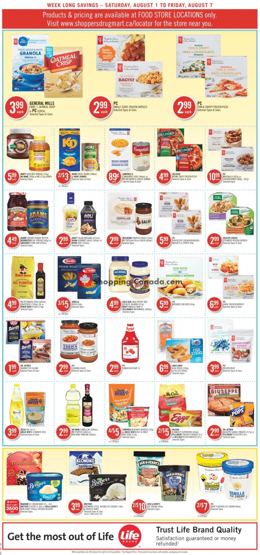 Shoppers Drug Mart flyer from Saturday August 1, 2020 to Friday August 7, 2020 - page 8