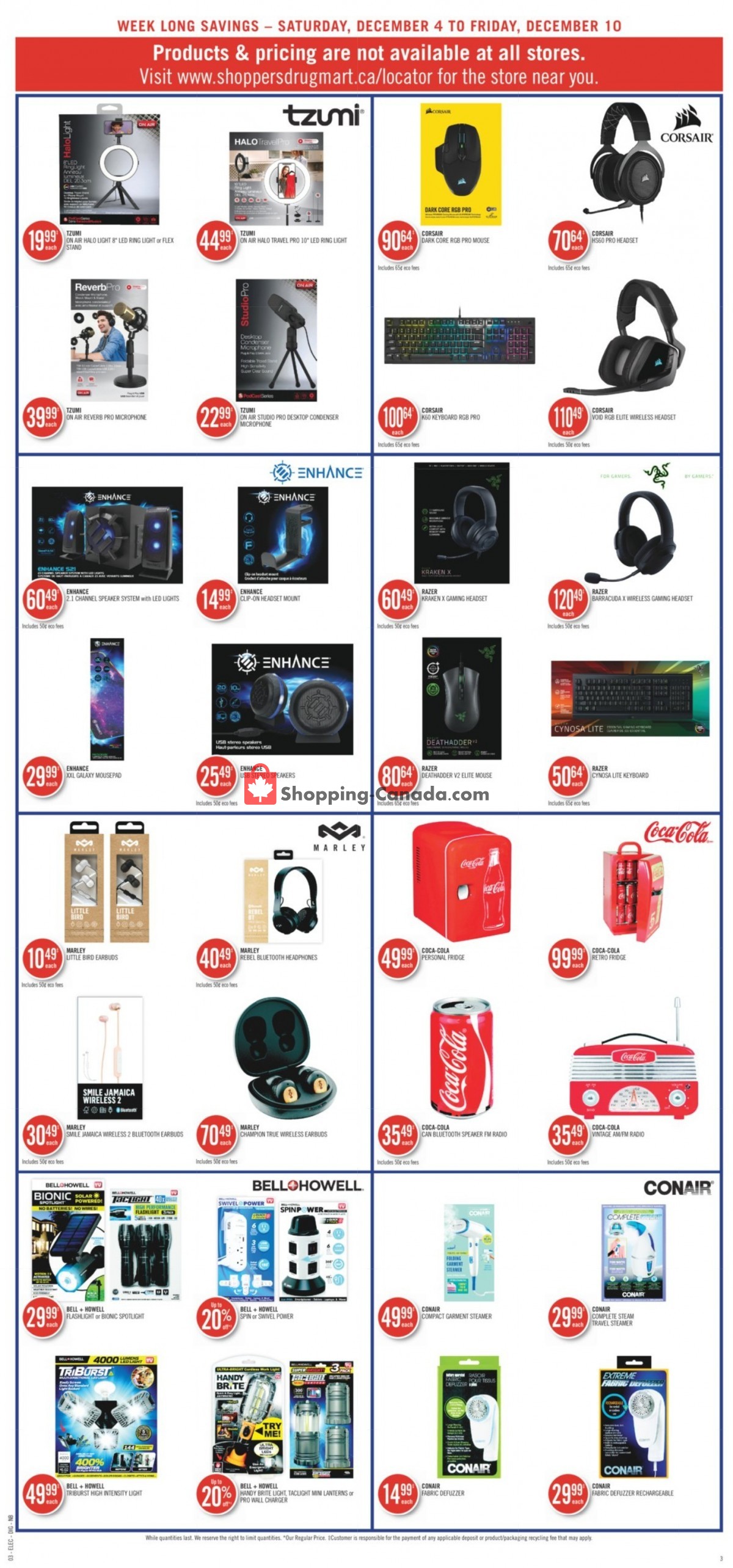 Shoppers Drug Mart flyer from Saturday December 4, 2021 to Friday December 10, 2021 - page 14