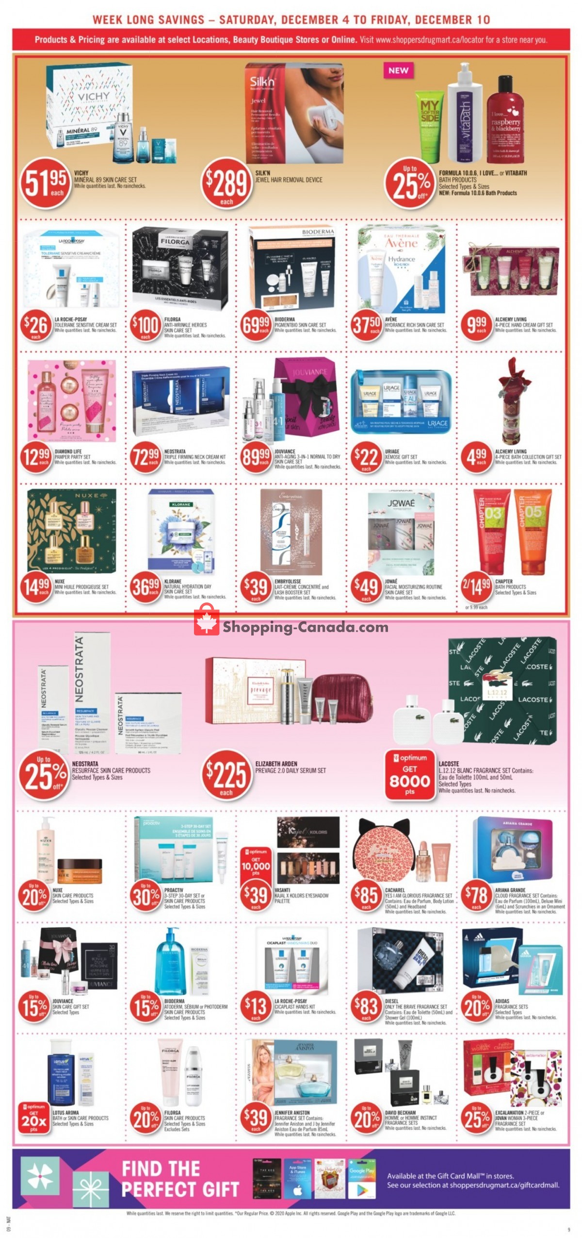 Shoppers Drug Mart flyer from Saturday December 4, 2021 to Friday December 10, 2021 - page 18