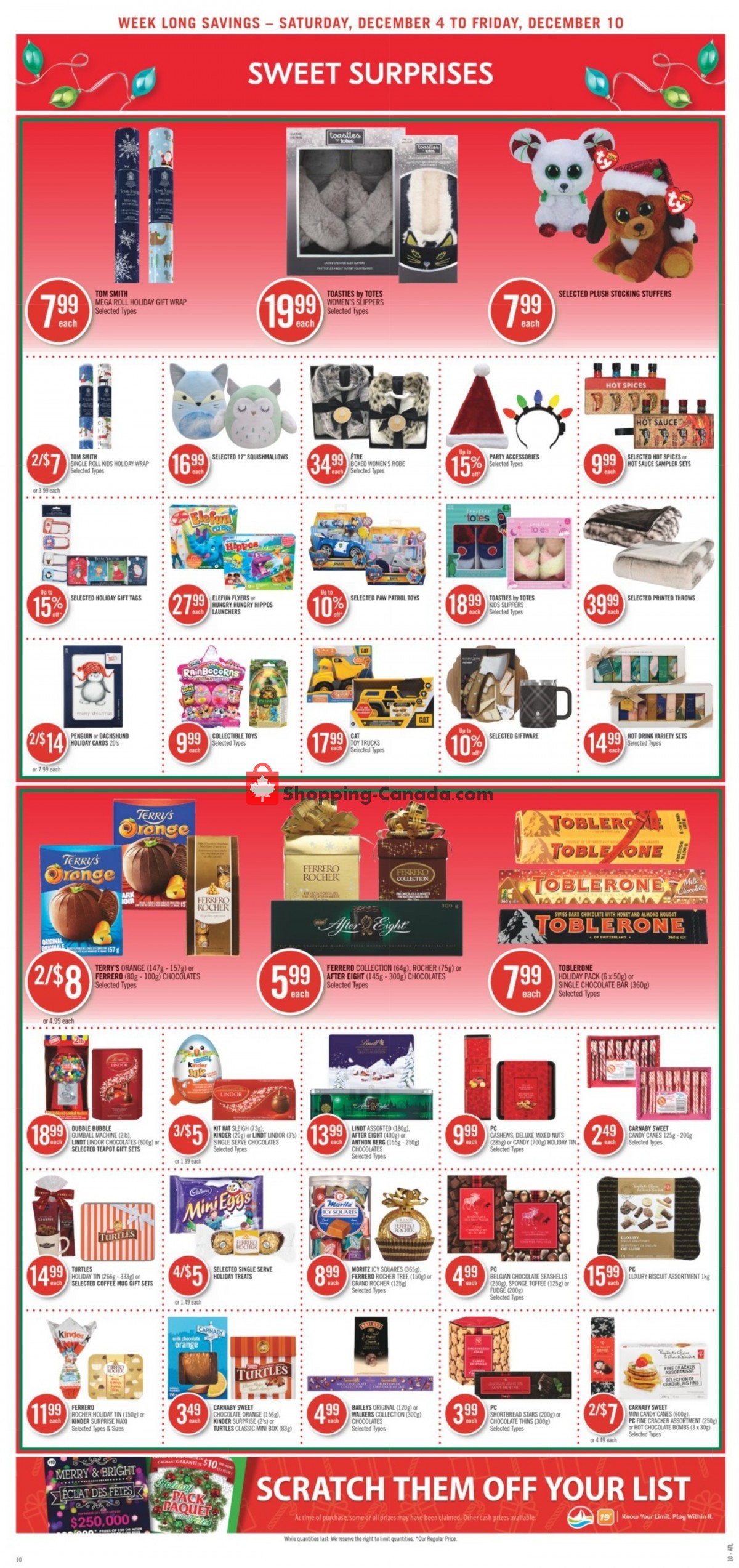 Shoppers Drug Mart flyer from Saturday December 4, 2021 to Friday December 10, 2021 - page 19