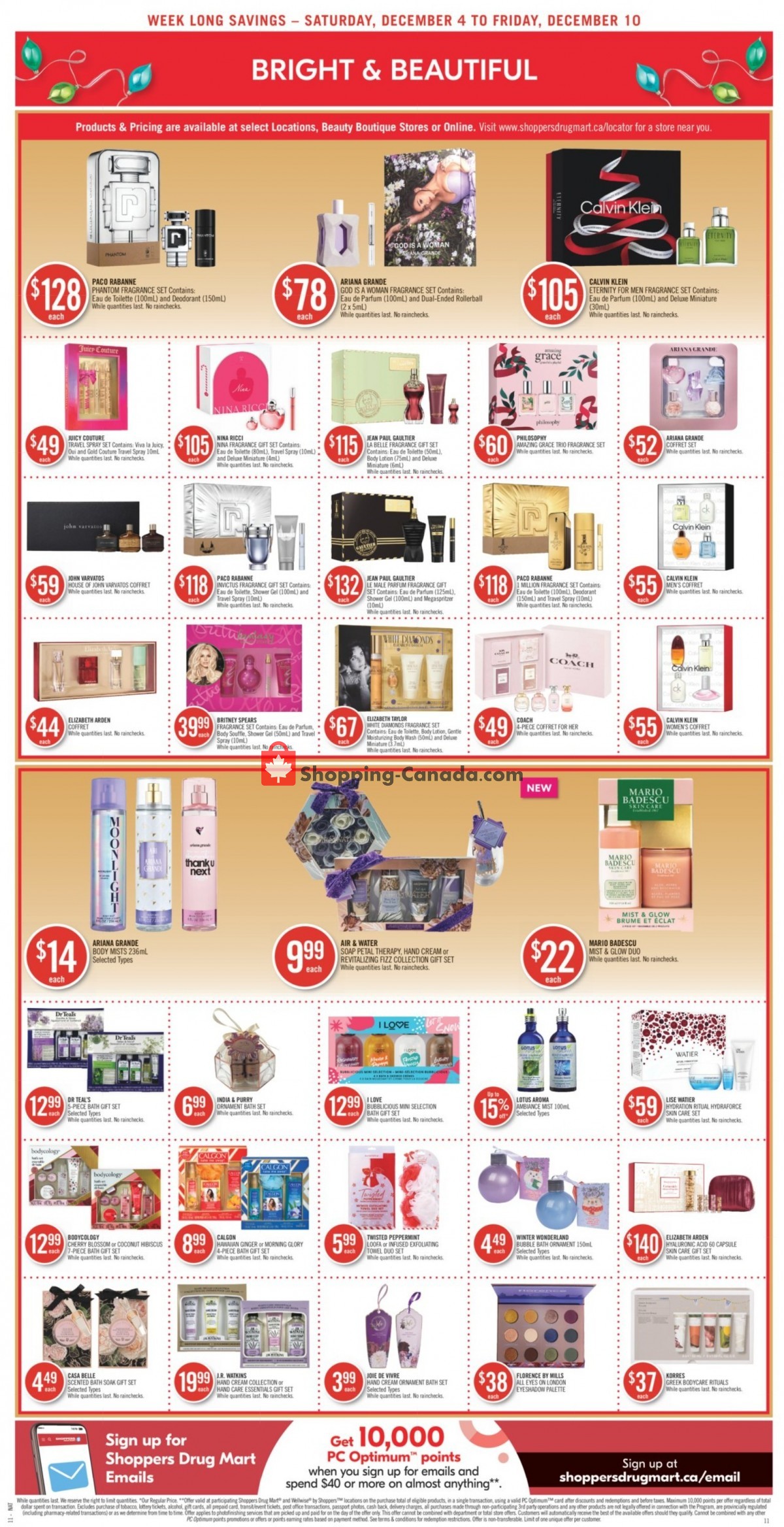 Shoppers Drug Mart flyer from Saturday December 4, 2021 to Friday December 10, 2021 - page 20