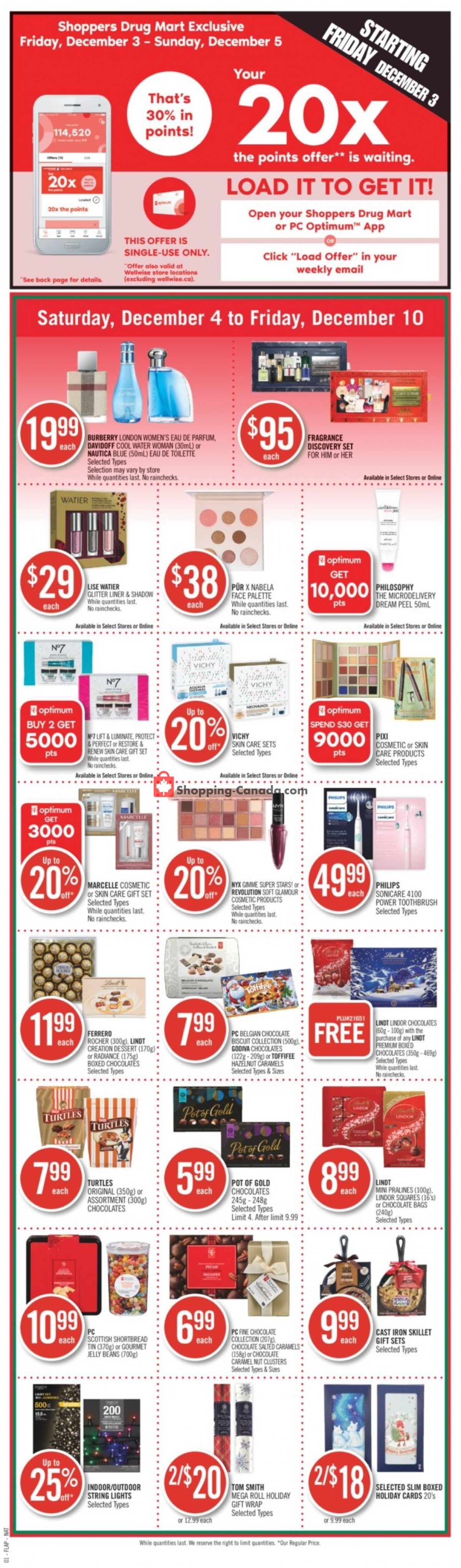 Shoppers Drug Mart flyer from Saturday December 4, 2021 to Friday December 10, 2021 - page 3