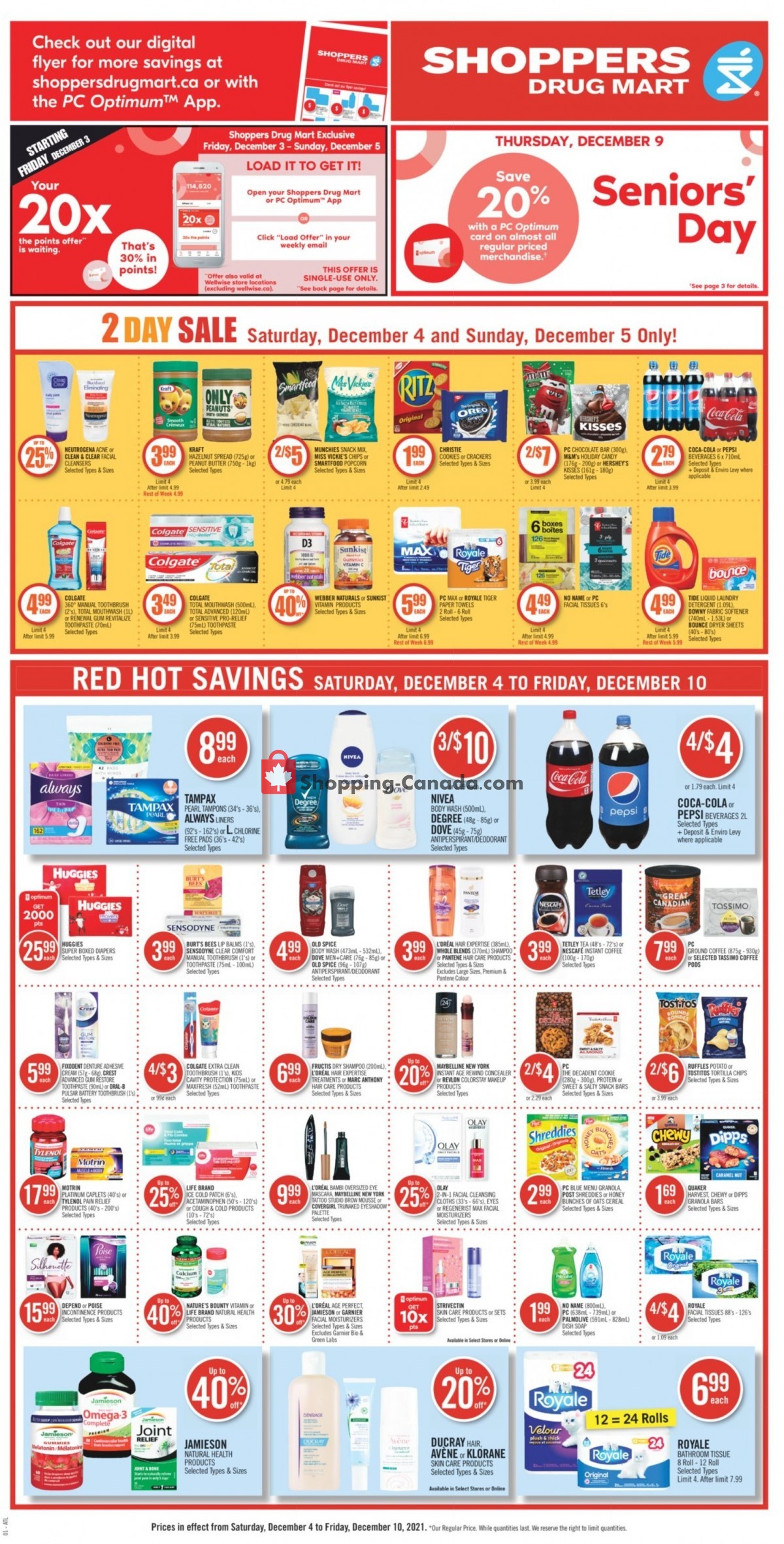 Shoppers Drug Mart flyer from Saturday December 4, 2021 to Friday December 10, 2021 - page 5