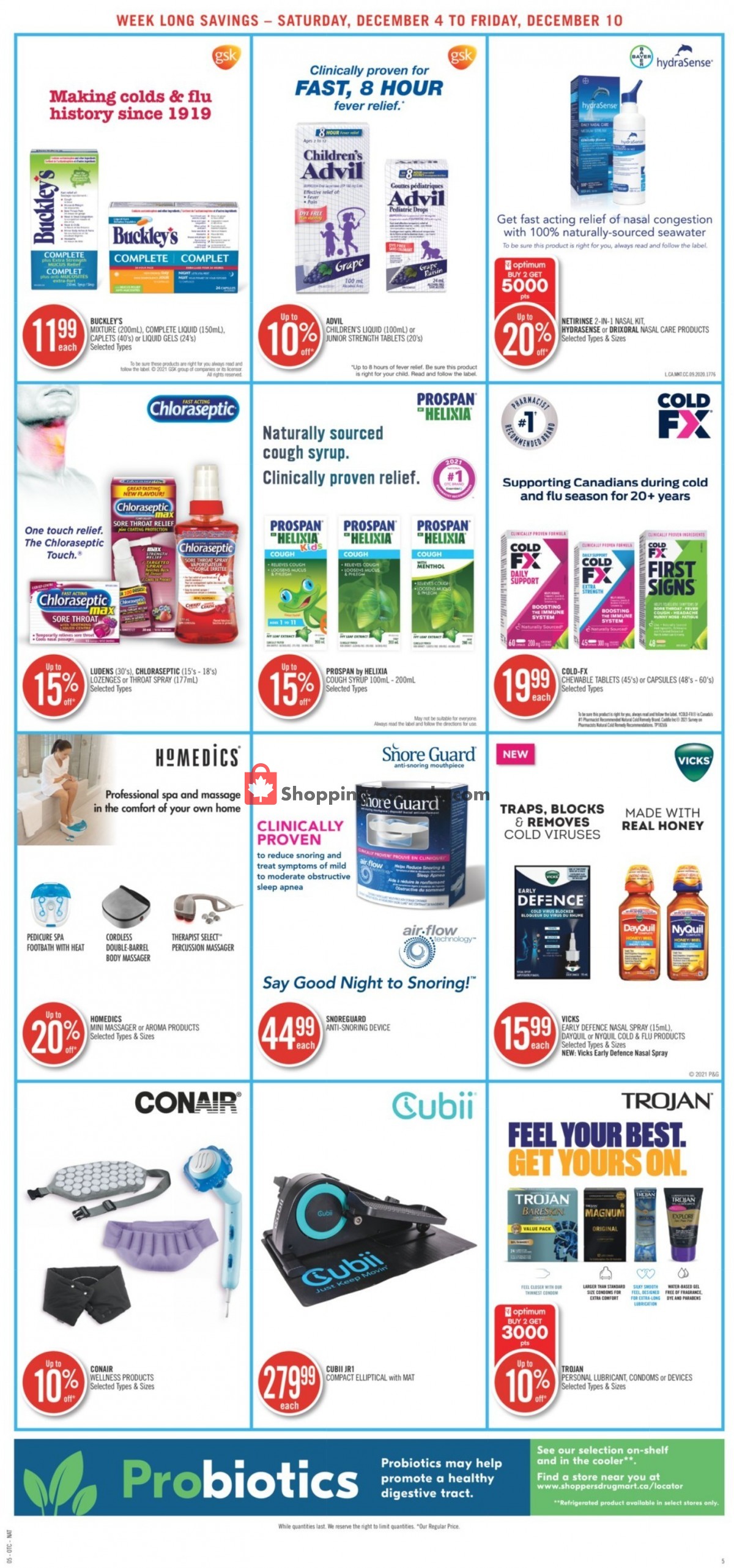 Shoppers Drug Mart flyer from Saturday December 4, 2021 to Friday December 10, 2021 - page 9