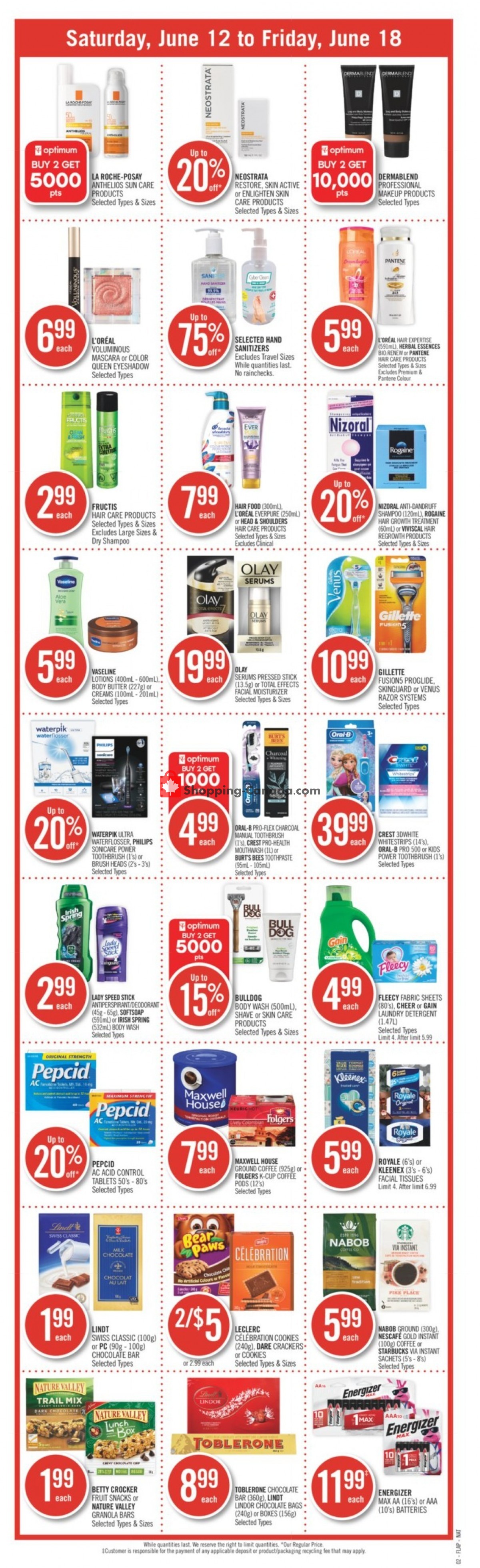 Shoppers Drug Mart flyer from Saturday June 12, 2021 to Friday June 18, 2021 - page 2