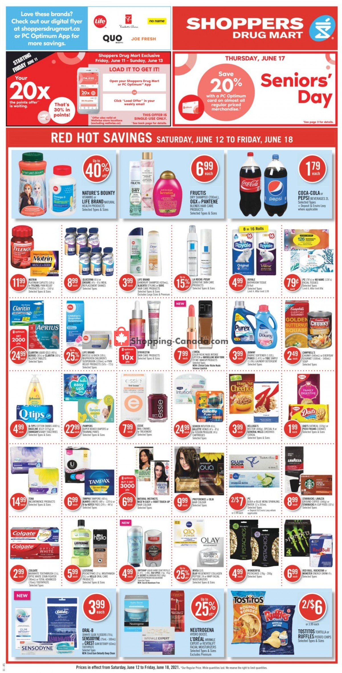 Shoppers Drug Mart flyer from Saturday June 12, 2021 to Friday June 18, 2021 - page 3