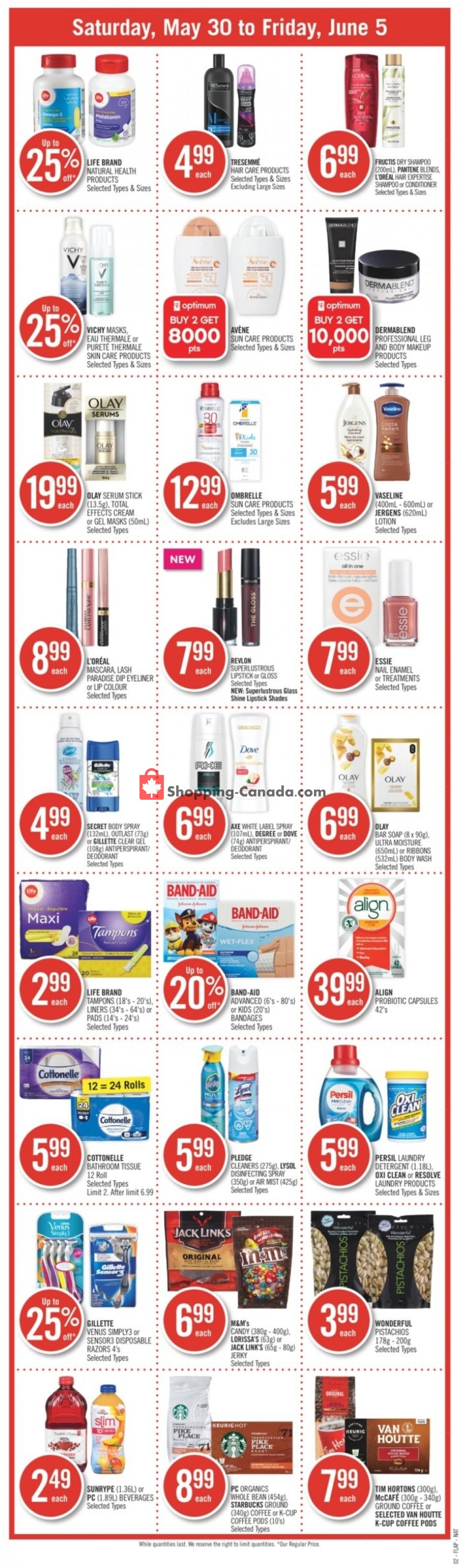 Shoppers Drug Mart flyer from Saturday May 30, 2020 to Friday June 5, 2020 - page 3