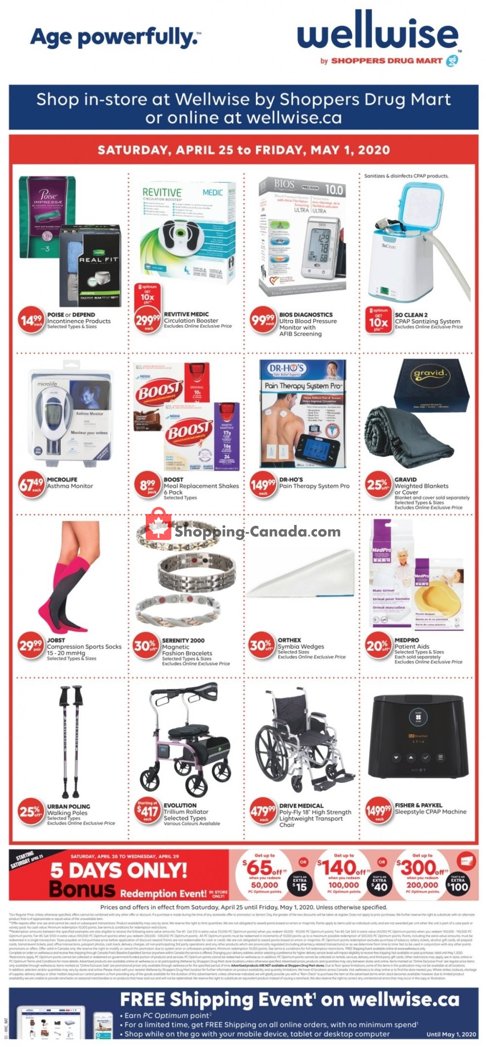 Shoppers Drug Mart flyer from Saturday April 25, 2020 to Friday May 1, 2020 - page 17