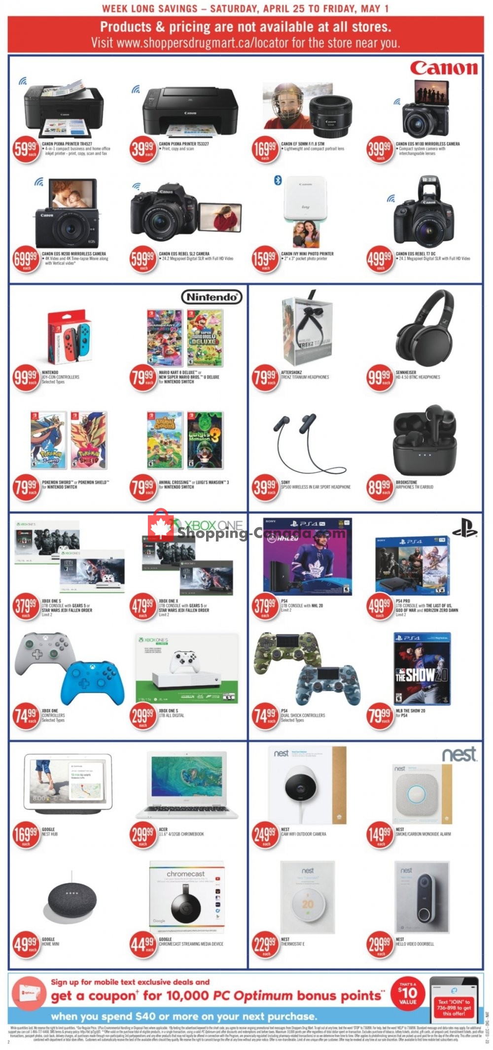 Shoppers Drug Mart flyer from Saturday April 25, 2020 to Friday May 1, 2020 - page 19