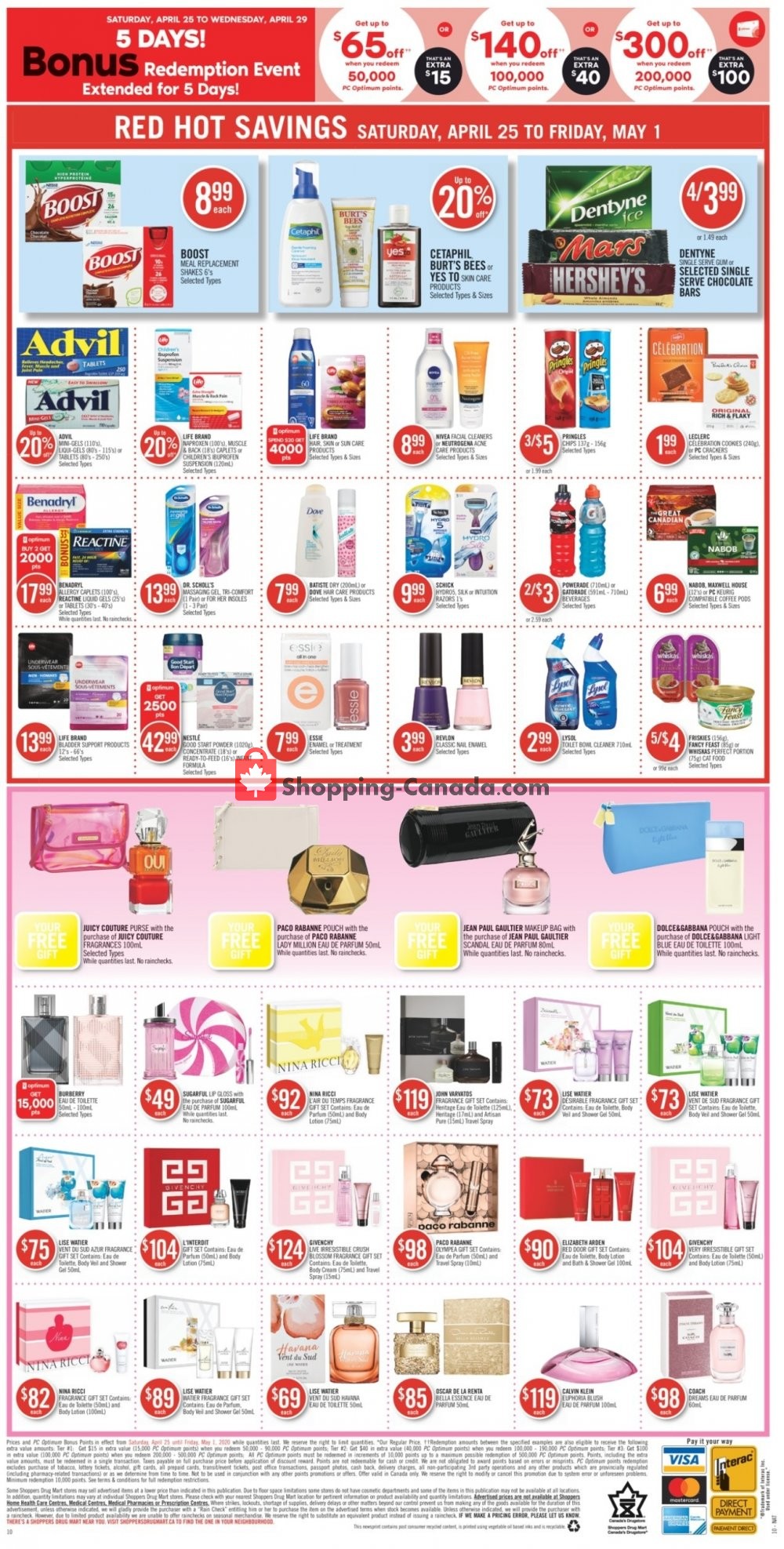Shoppers Drug Mart flyer from Saturday April 25, 2020 to Friday May 1, 2020 - page 23