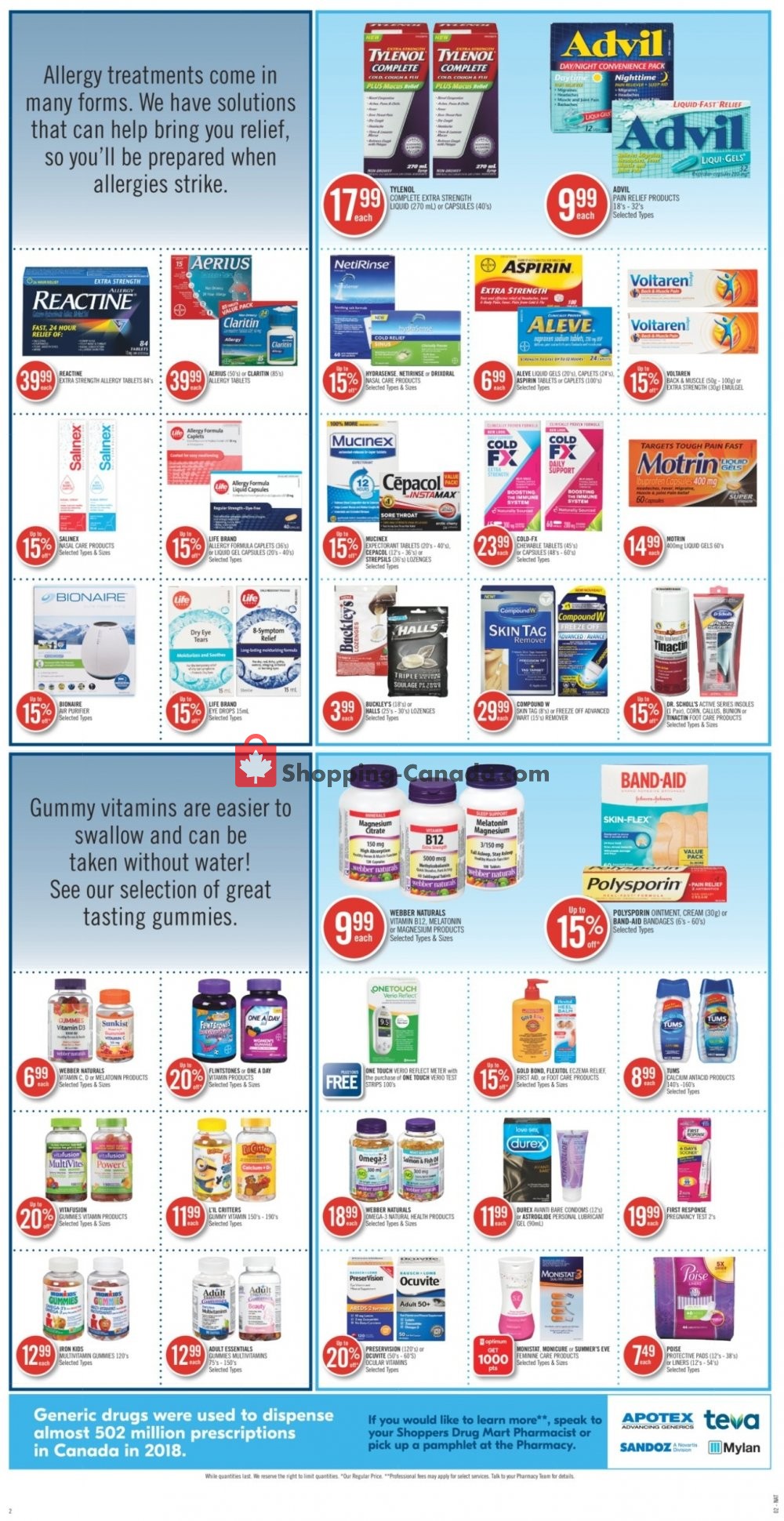 Shoppers Drug Mart flyer from Saturday April 25, 2020 to Friday May 1, 2020 - page 5