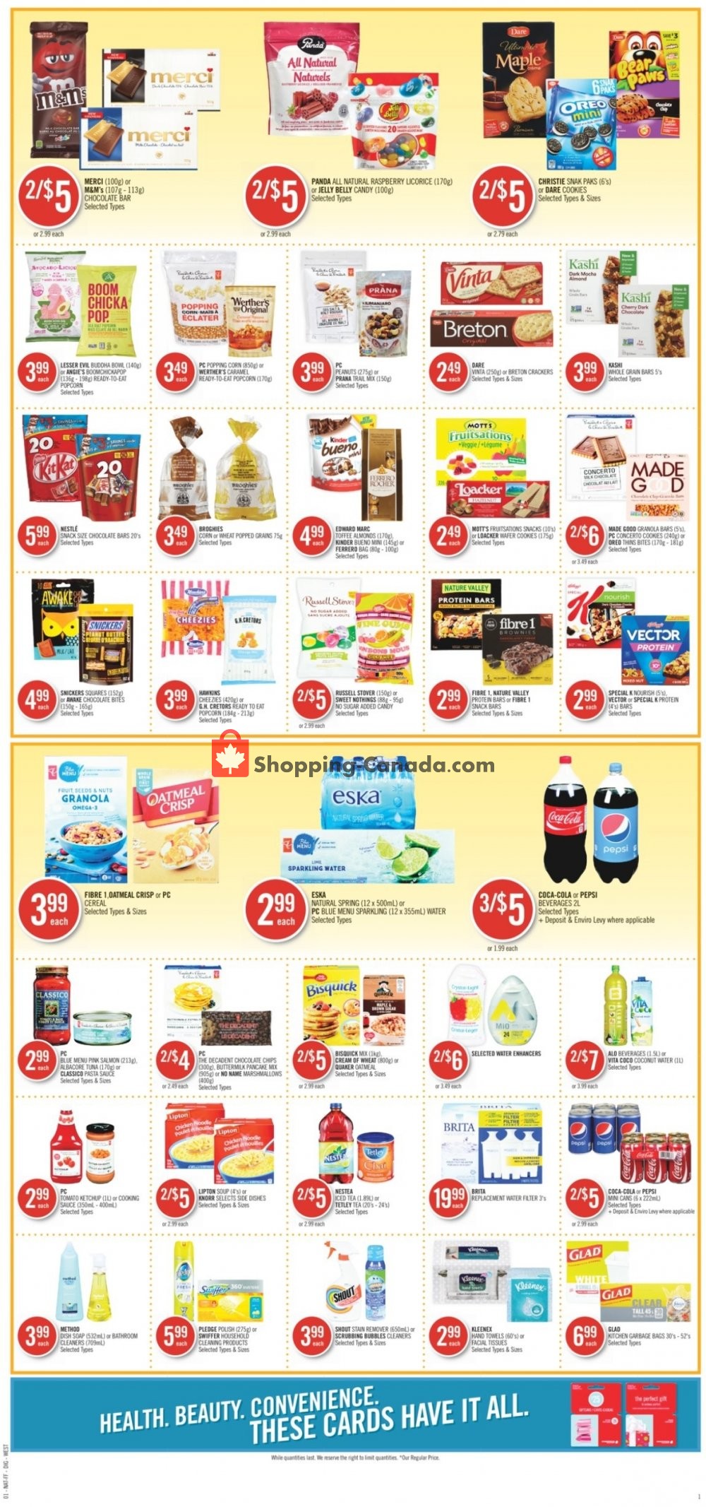 Shoppers Drug Mart flyer from Saturday April 25, 2020 to Friday May 1, 2020 - page 9