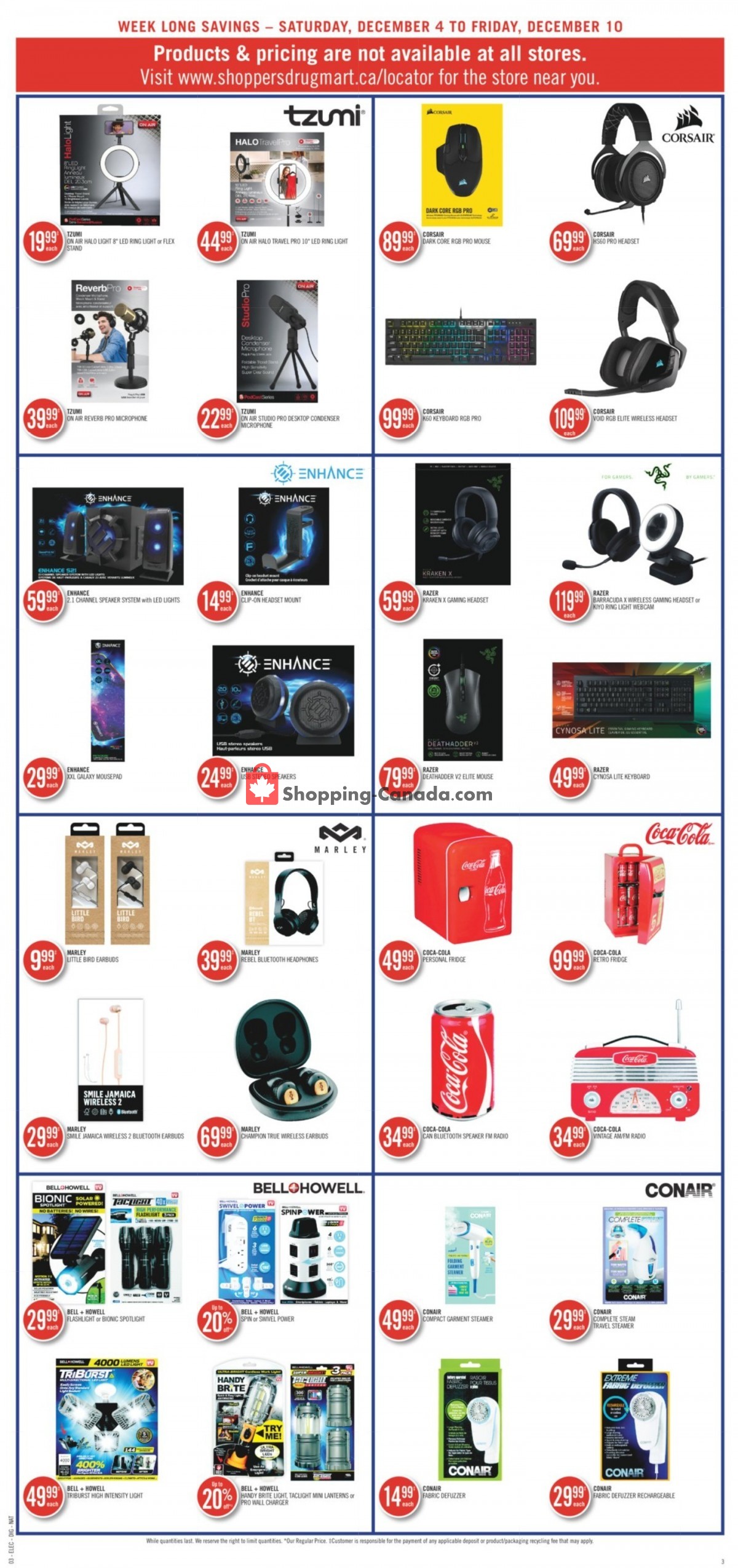 Shoppers Drug Mart flyer from Saturday December 4, 2021 to Friday December 10, 2021 - page 14