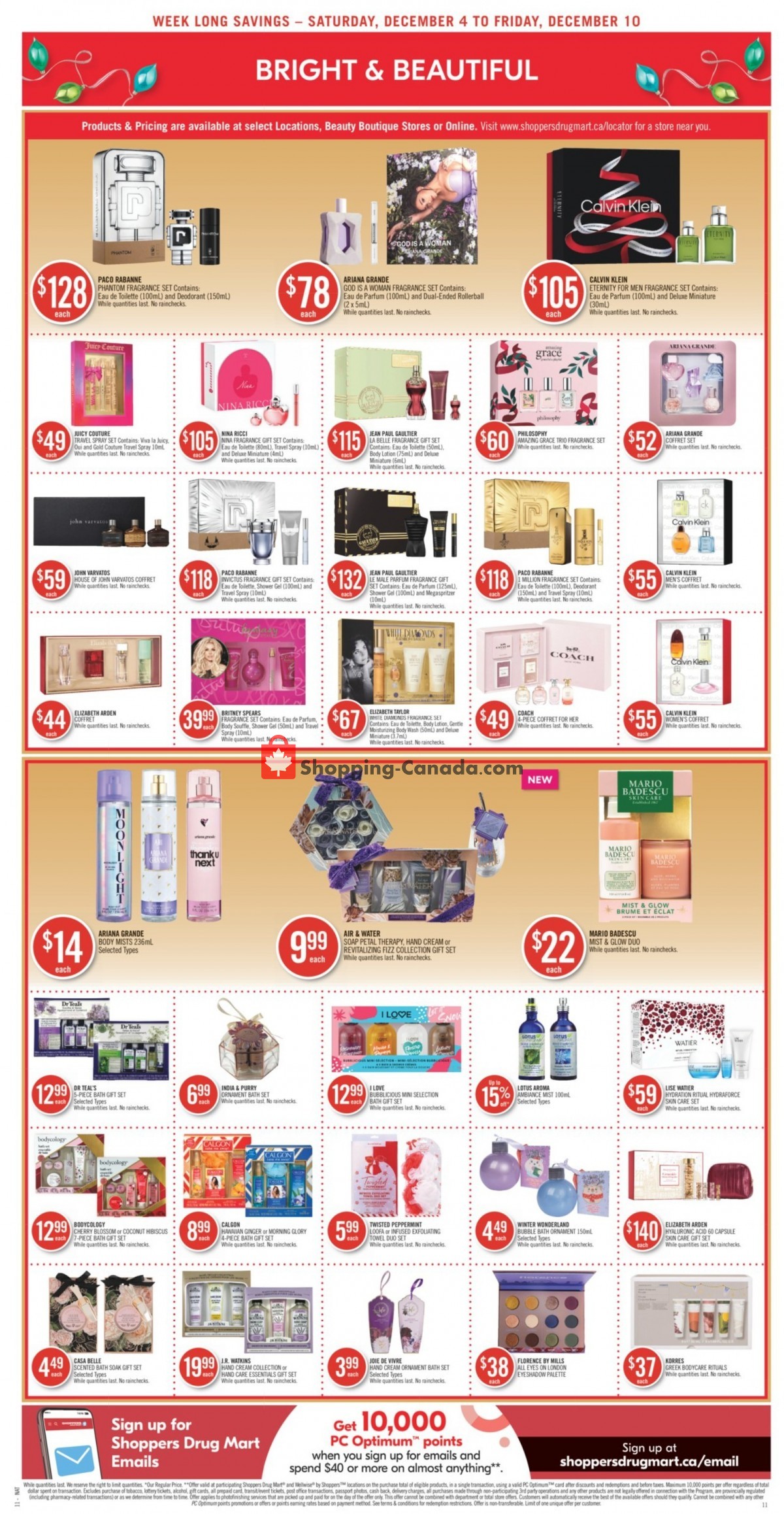 Shoppers Drug Mart flyer from Saturday December 4, 2021 to Friday December 10, 2021 - page 20