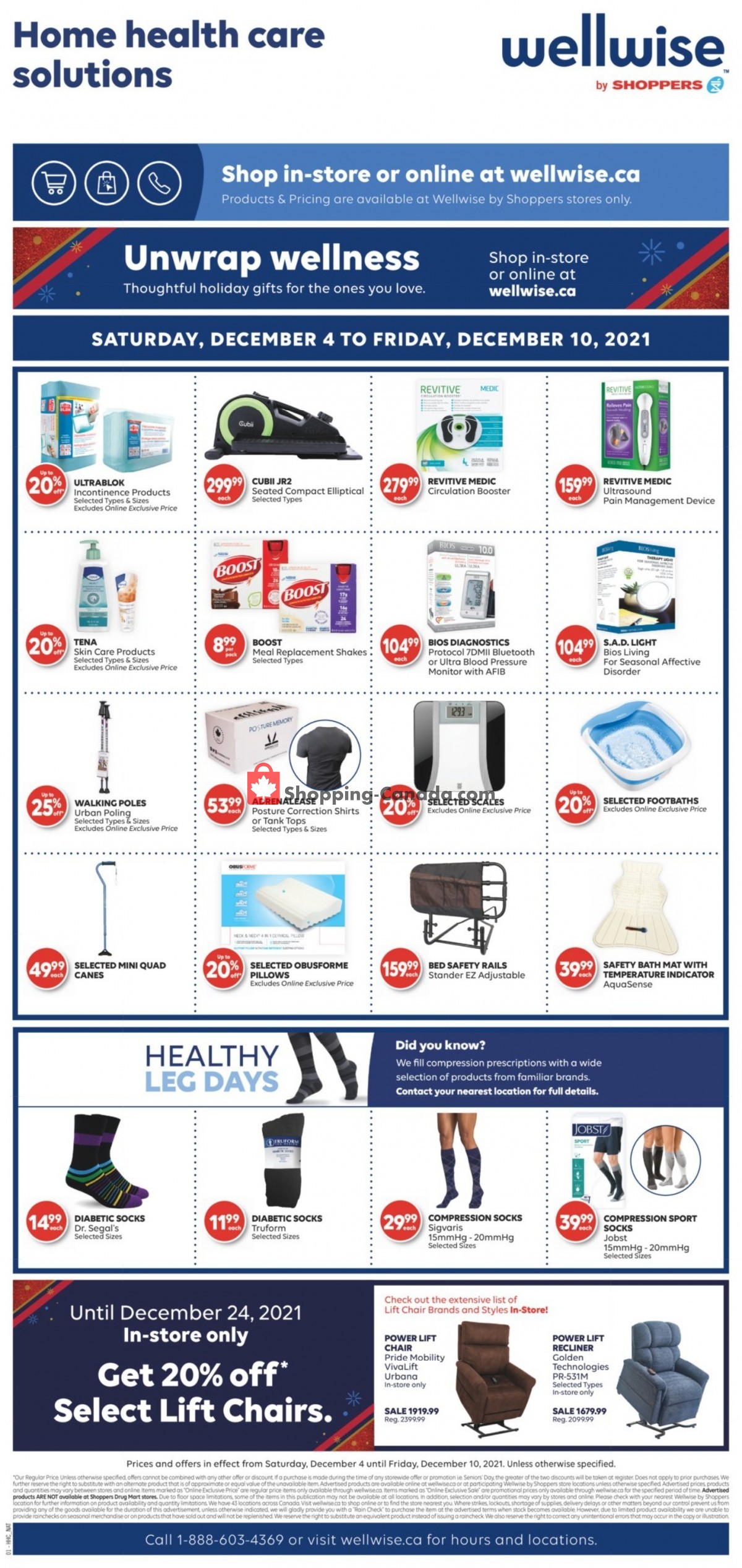 Shoppers Drug Mart flyer from Saturday December 4, 2021 to Friday December 10, 2021 - page 26