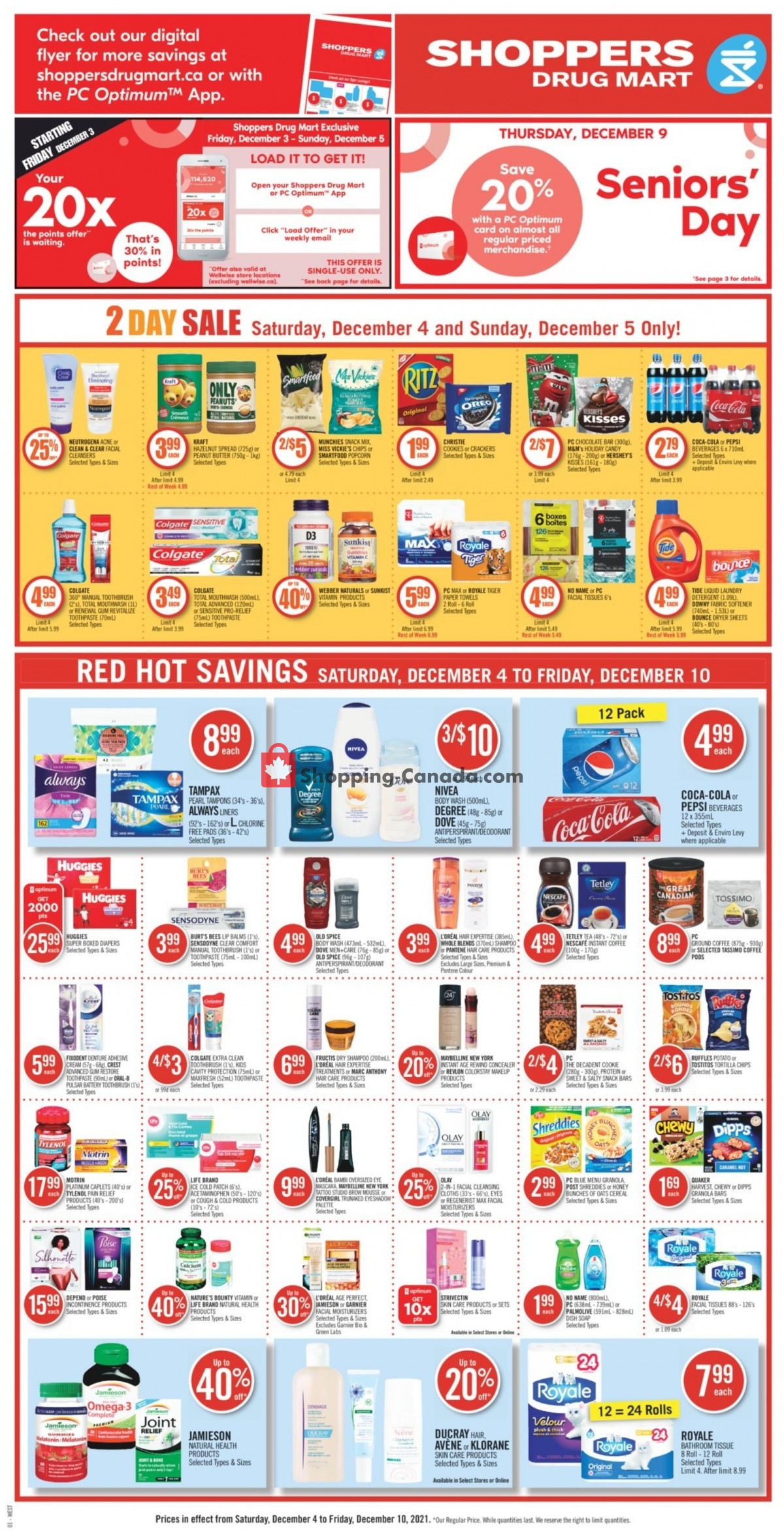 Shoppers Drug Mart flyer from Saturday December 4, 2021 to Friday December 10, 2021 - page 5