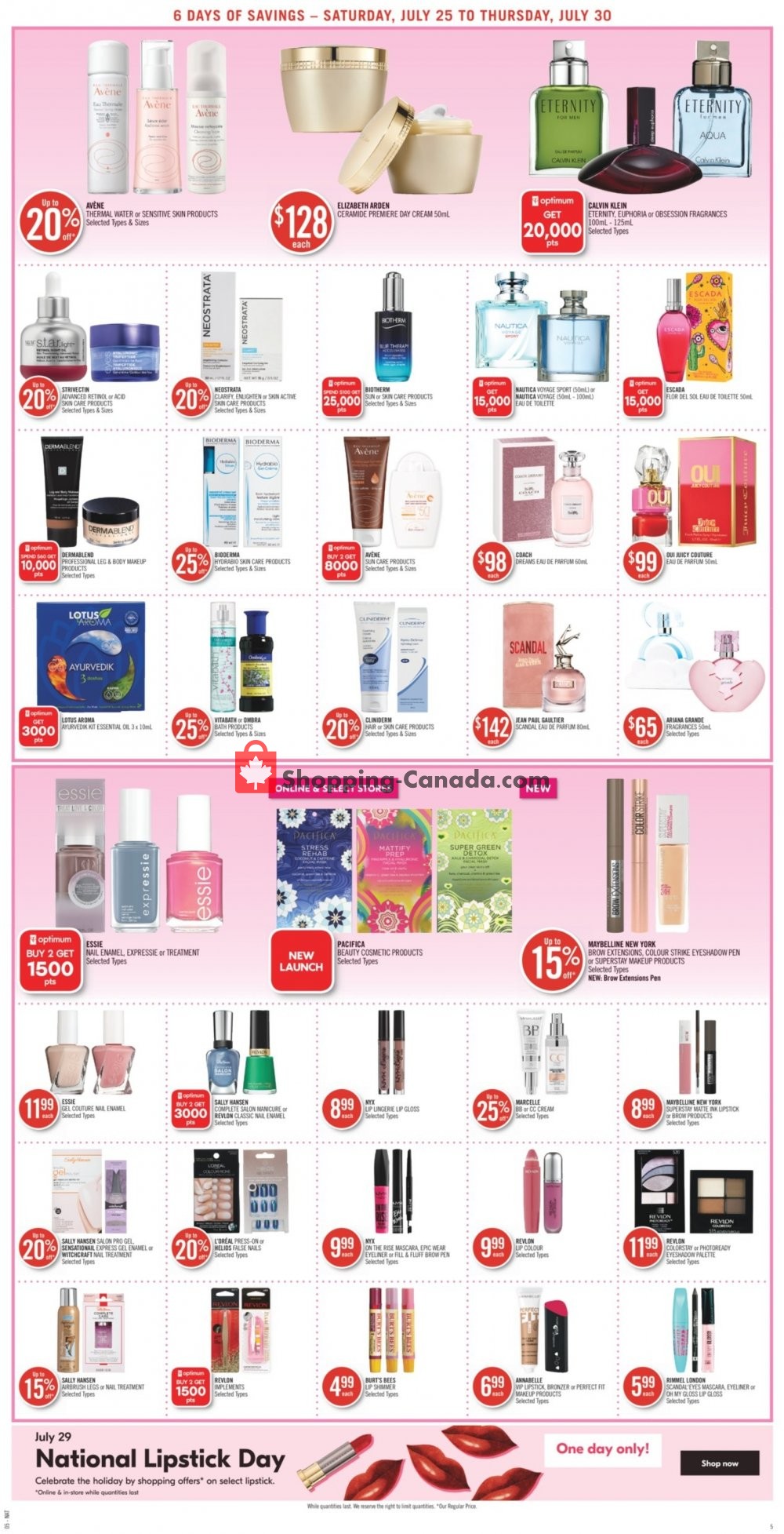 Shoppers Drug Mart flyer from Saturday July 25, 2020 to Thursday July 30, 2020 - page 8
