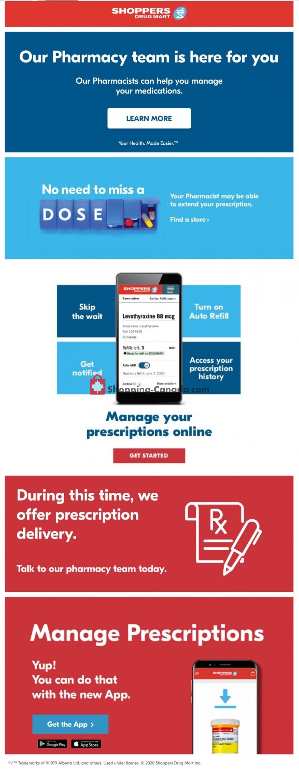Shoppers Drug Mart flyer from Saturday May 2, 2020 to Friday May 8, 2020 - page 1