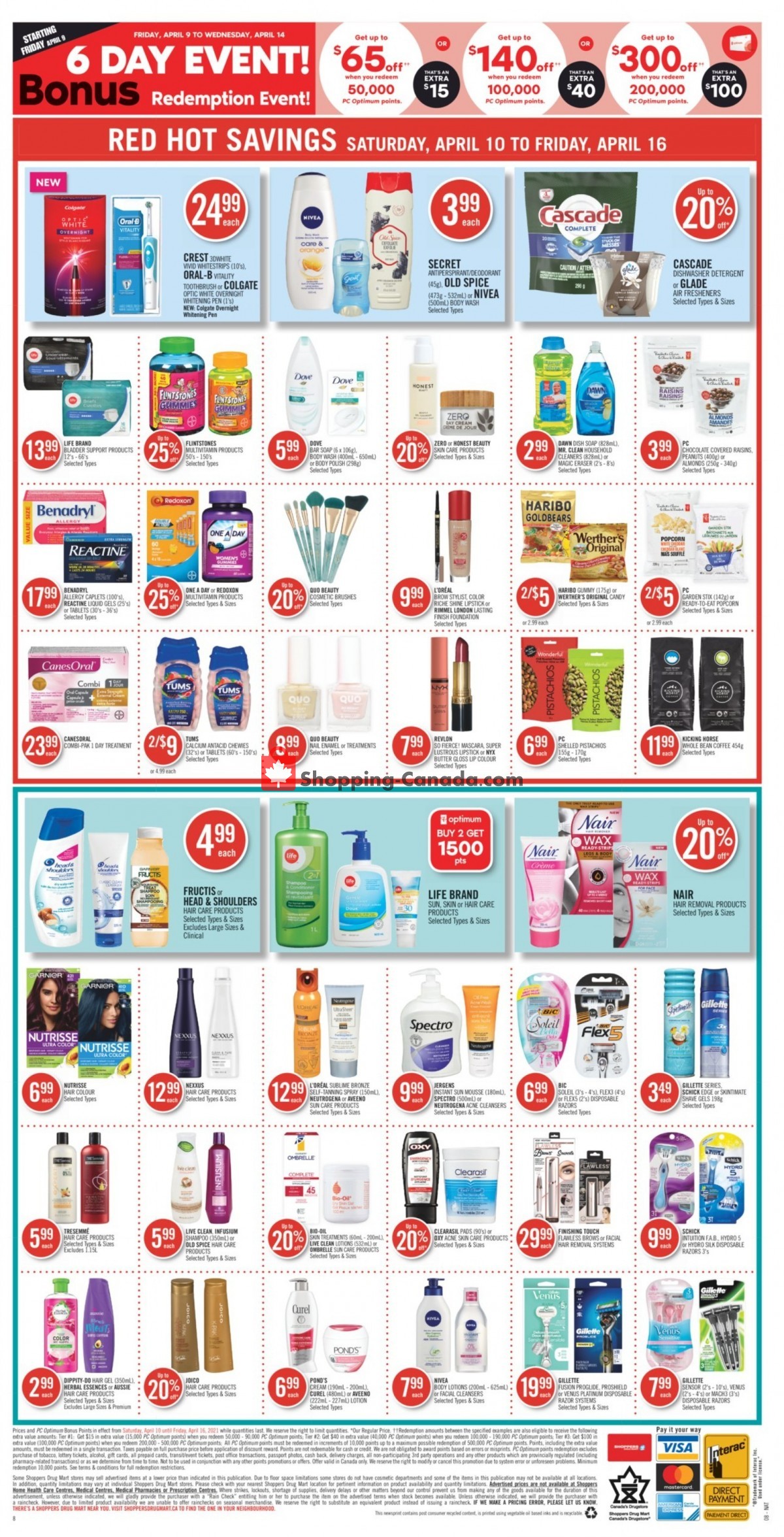 Shoppers Drug Mart flyer from Saturday April 10, 2021 to Friday April 16, 2021 - page 19