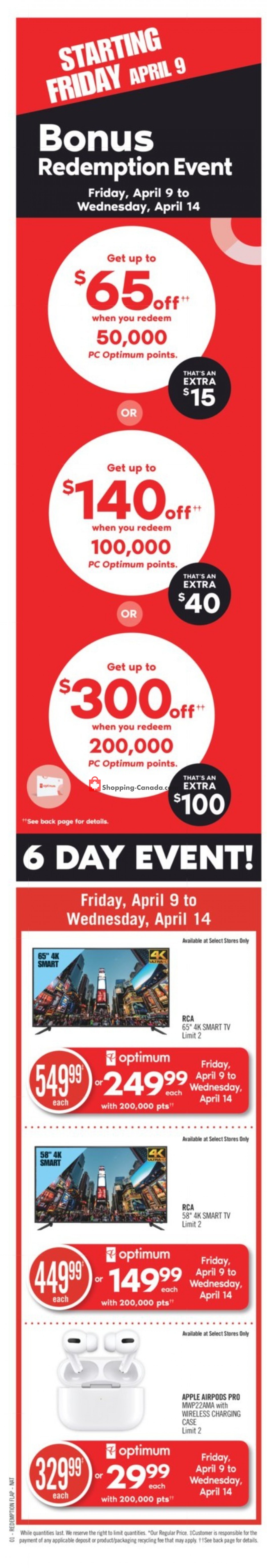 Shoppers Drug Mart flyer from Saturday April 10, 2021 to Friday April 16, 2021 - page 2