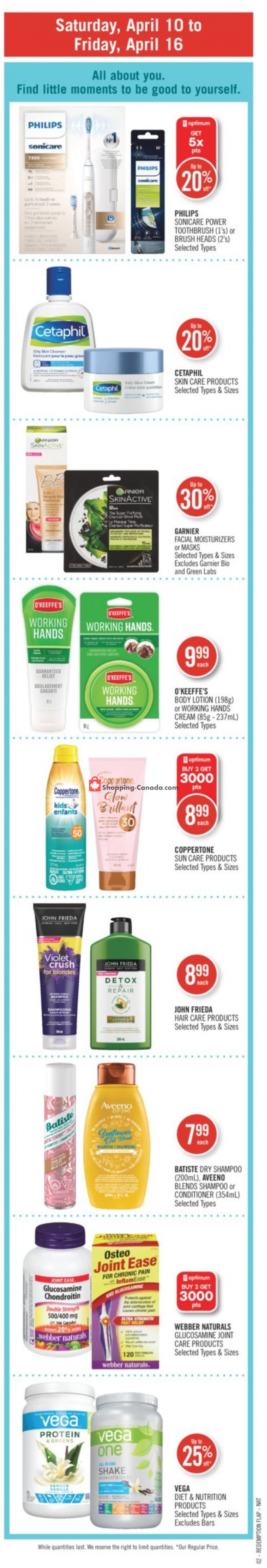 Shoppers Drug Mart flyer from Saturday April 10, 2021 to Friday April 16, 2021 - page 3