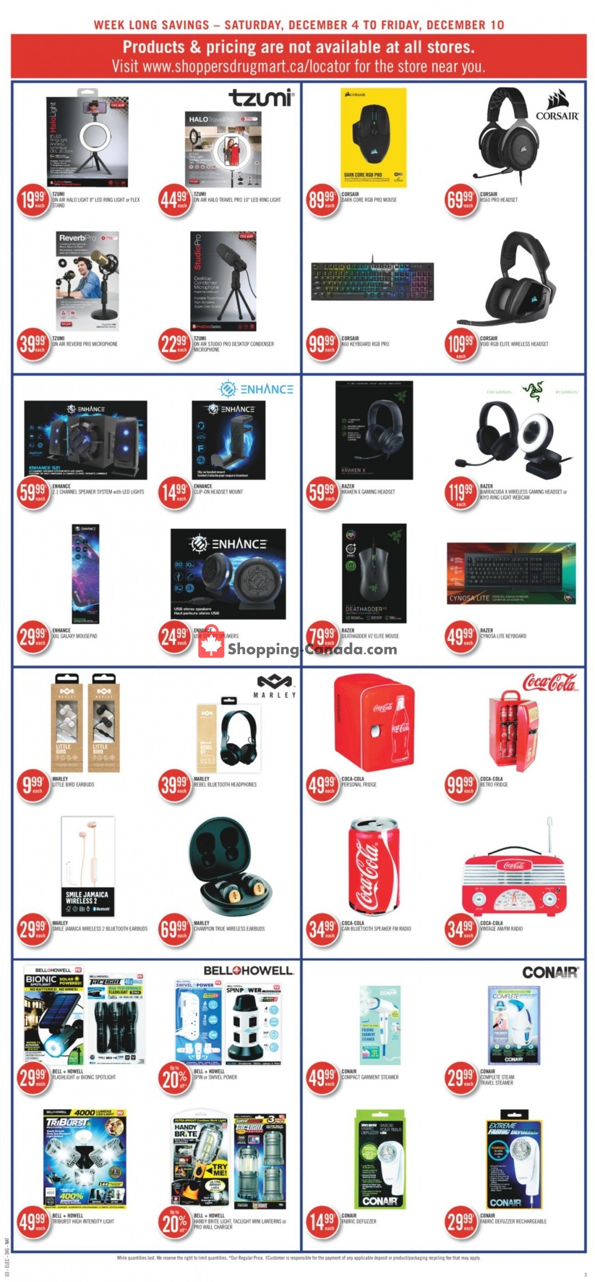 Shoppers Drug Mart flyer from Saturday December 4, 2021 to Friday December 10, 2021 - page 14