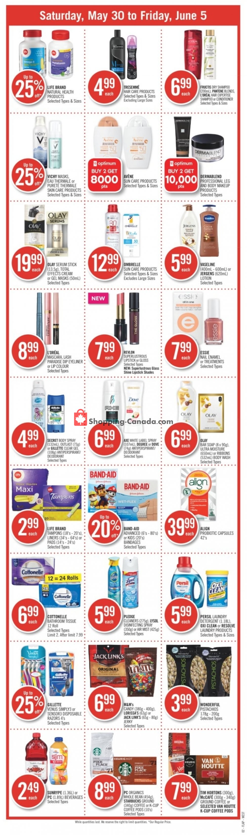 Shoppers Drug Mart flyer from Saturday May 30, 2020 to Friday June 5, 2020 - page 3