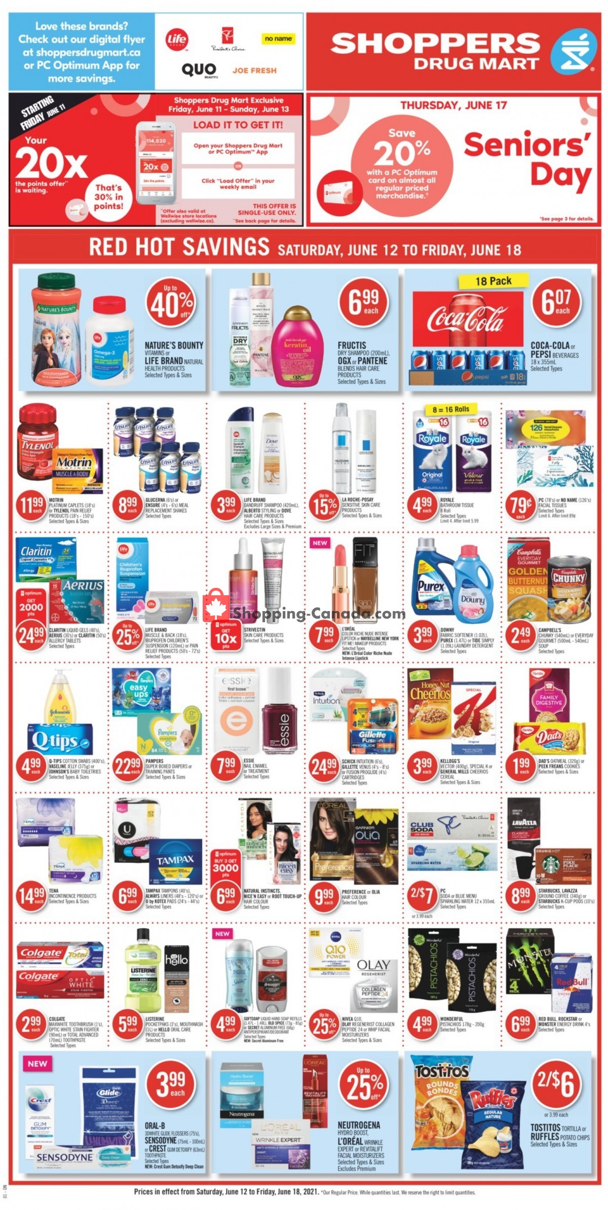 Shoppers Drug Mart flyer from Saturday June 12, 2021 to Friday June 18, 2021 - page 3