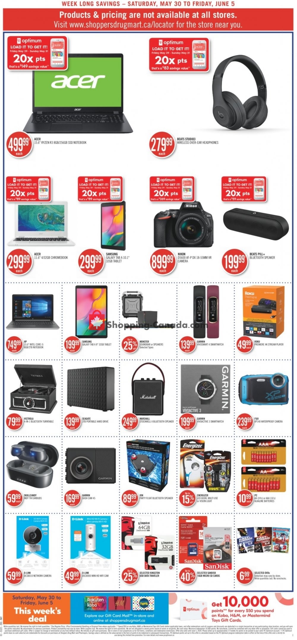 Shoppers Drug Mart flyer from Saturday May 30, 2020 to Friday June 5, 2020 - page 8