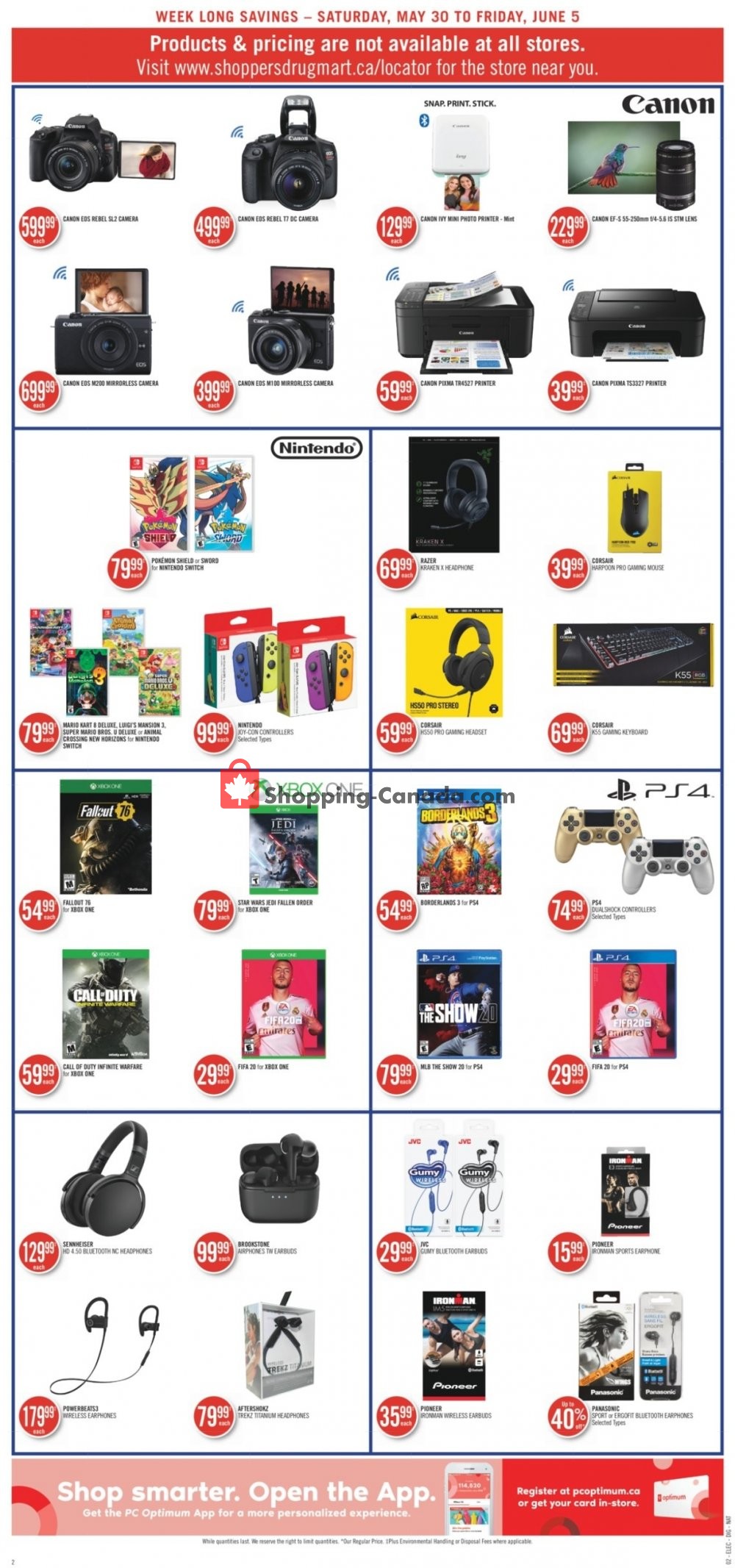 Shoppers Drug Mart flyer from Saturday May 30, 2020 to Friday June 5, 2020 - page 9