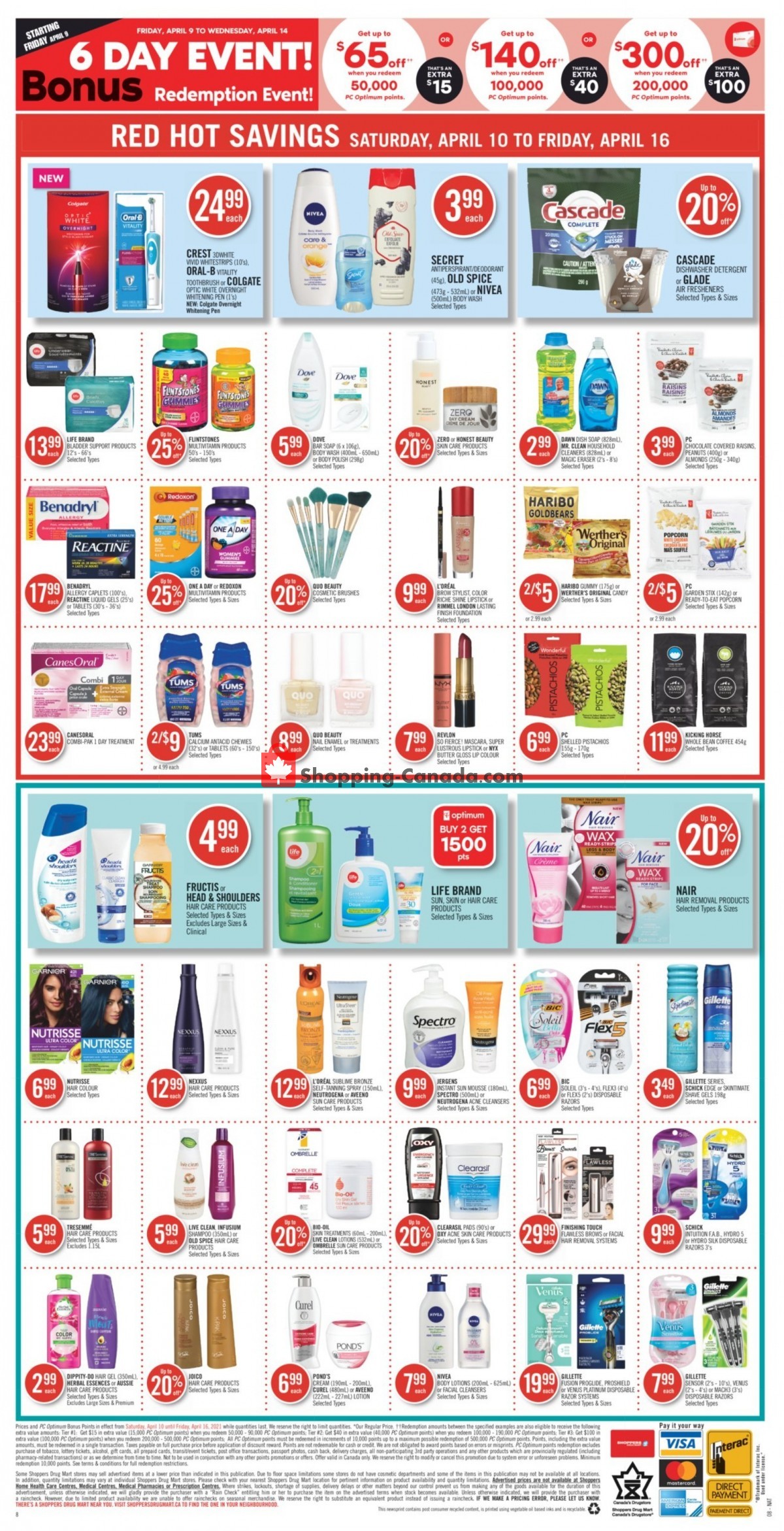Shoppers Drug Mart flyer from Saturday April 10, 2021 to Friday April 16, 2021 - page 19
