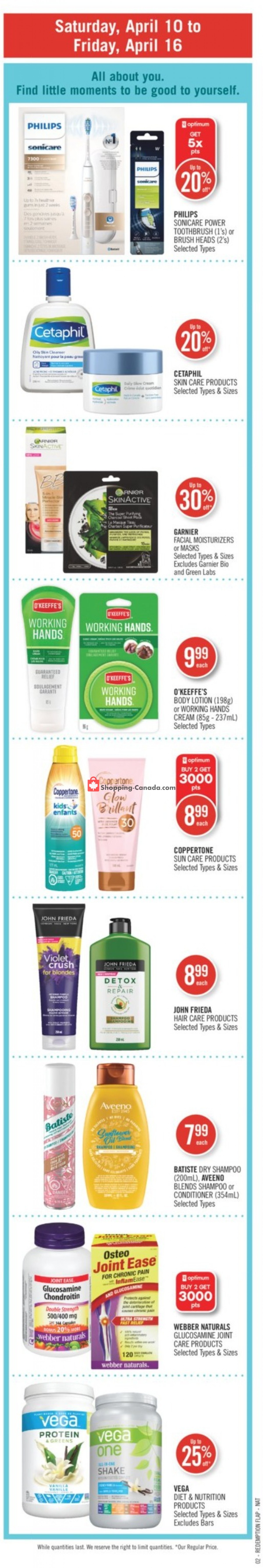 Shoppers Drug Mart flyer from Saturday April 10, 2021 to Friday April 16, 2021 - page 3