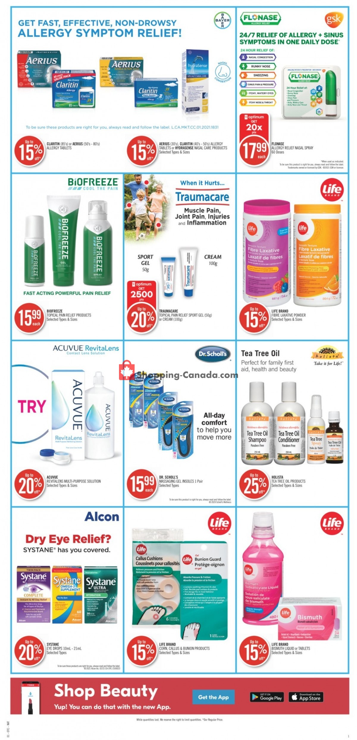 Shoppers Drug Mart flyer from Saturday April 10, 2021 to Friday April 16, 2021 - page 9