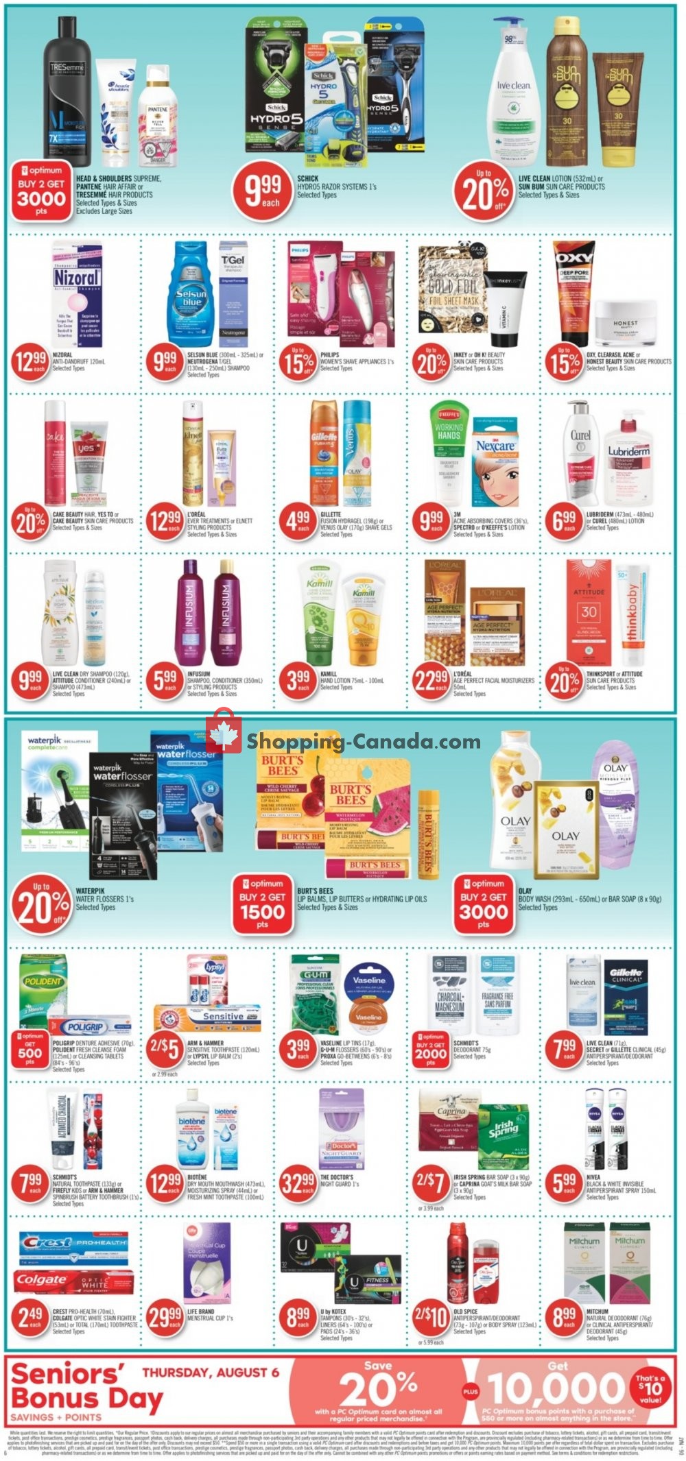 Shoppers Drug Mart flyer from Saturday August 1, 2020 to Friday August 7, 2020 - page 10