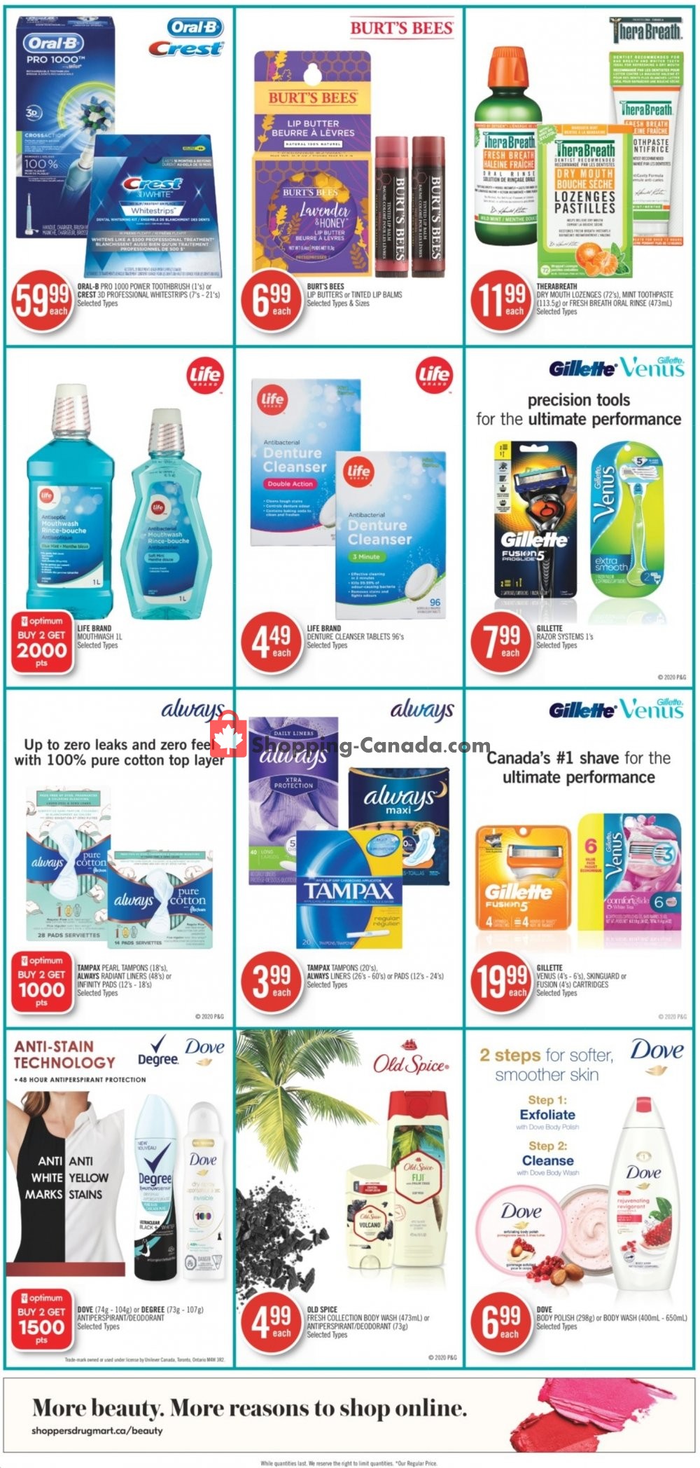 Shoppers Drug Mart flyer from Saturday August 1, 2020 to Friday August 7, 2020 - page 11