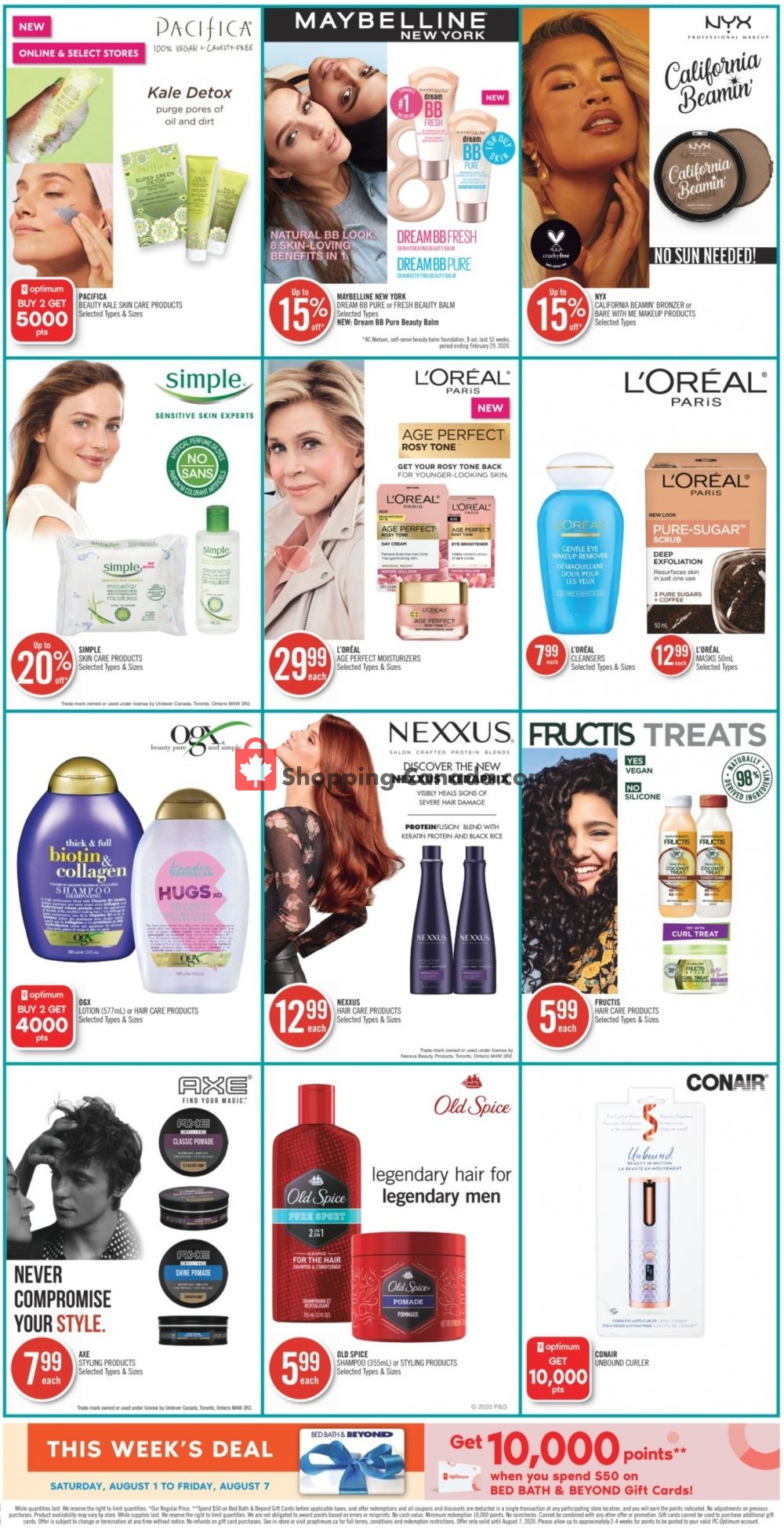Shoppers Drug Mart flyer from Saturday August 1, 2020 to Friday August 7, 2020 - page 13