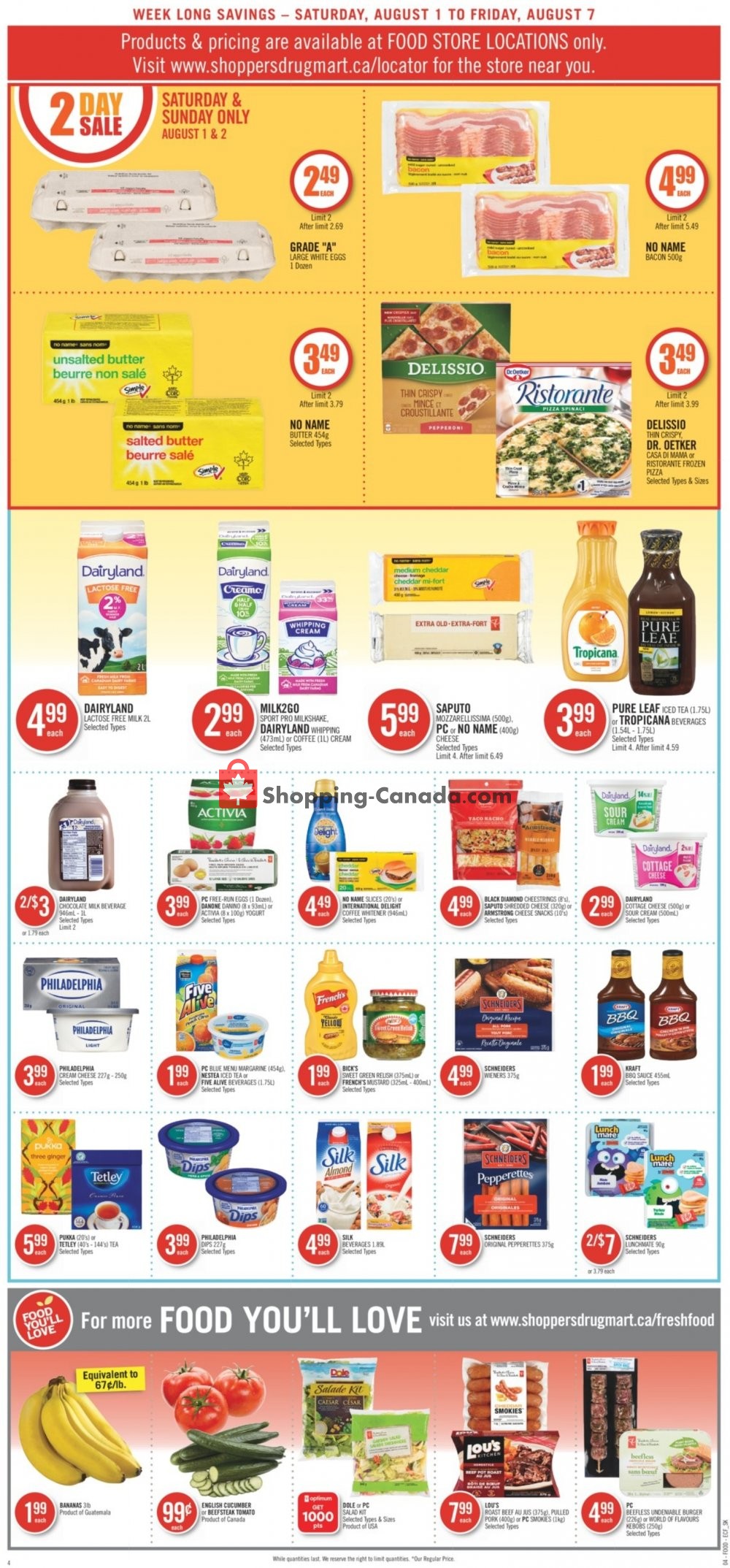 Shoppers Drug Mart flyer from Saturday August 1, 2020 to Friday August 7, 2020 - page 7