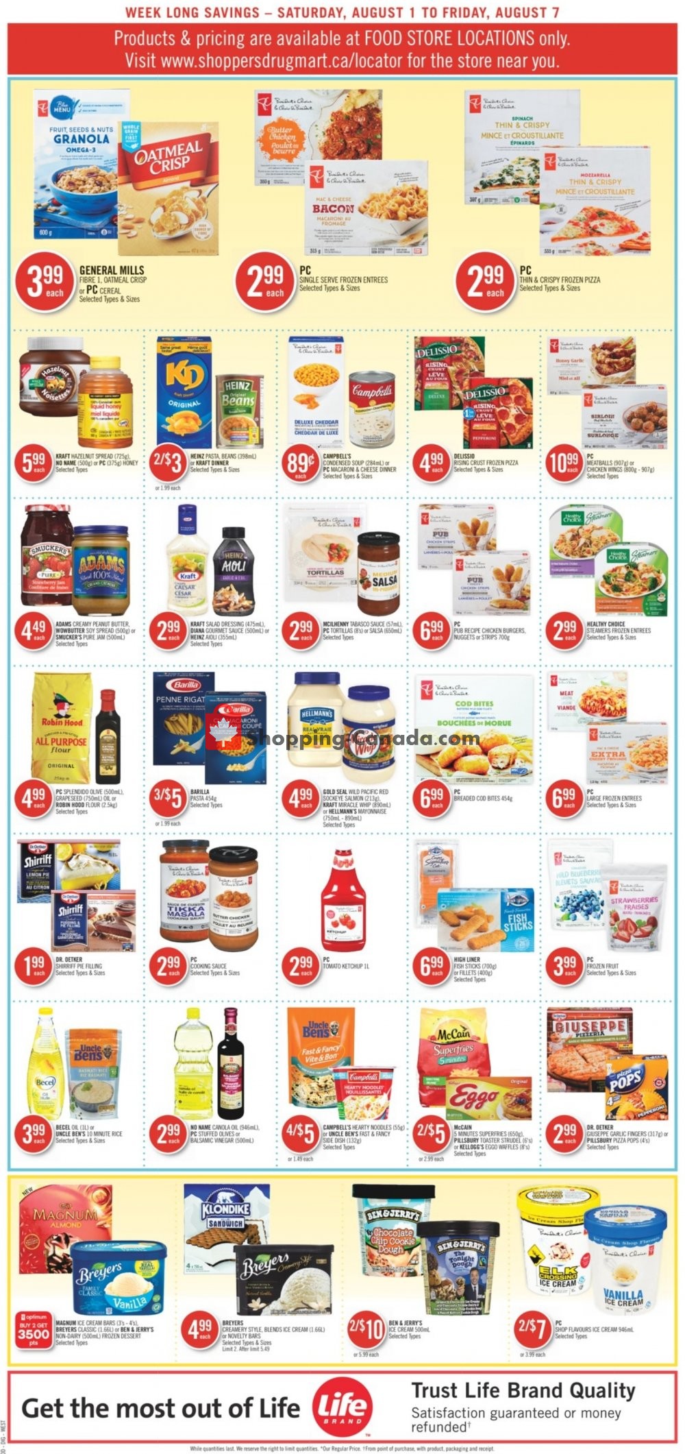 Shoppers Drug Mart flyer from Saturday August 1, 2020 to Friday August 7, 2020 - page 8