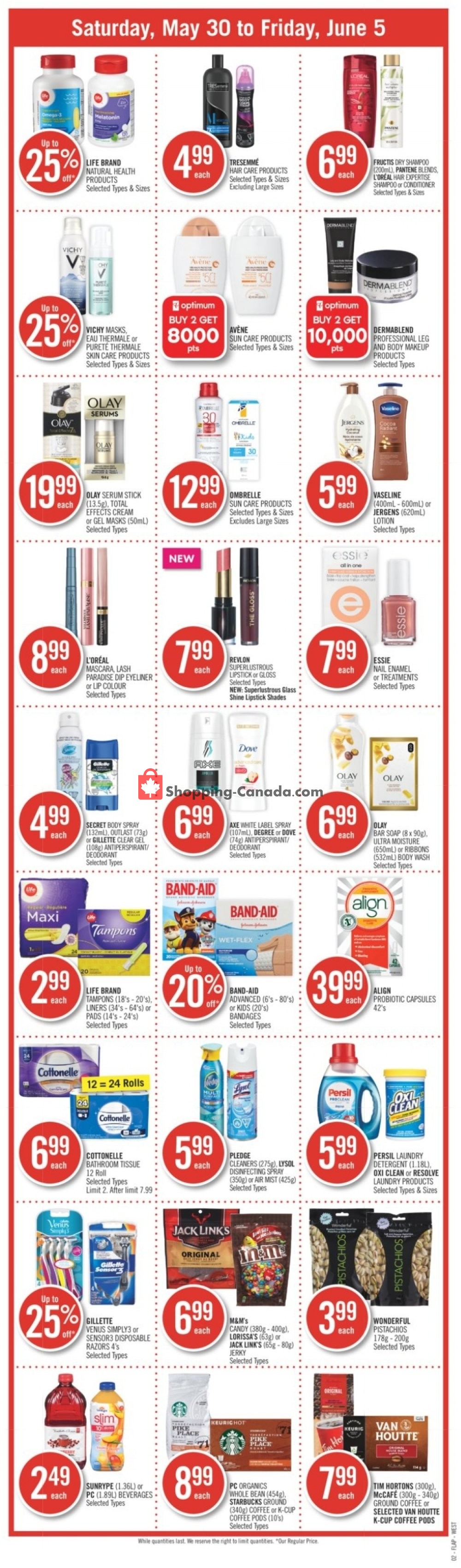 Shoppers Drug Mart flyer from Saturday May 30, 2020 to Friday June 5, 2020 - page 3