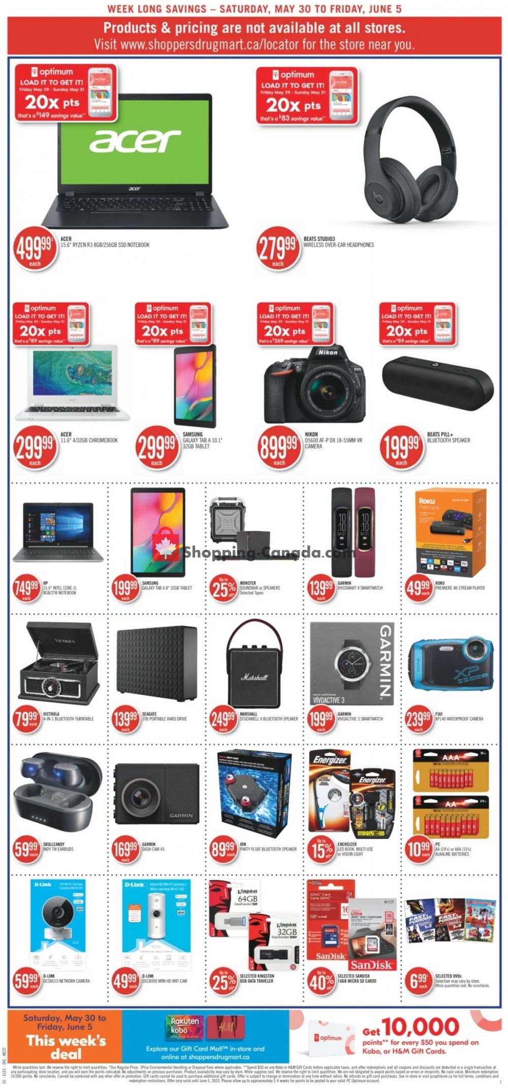 Shoppers Drug Mart flyer from Saturday May 30, 2020 to Friday June 5, 2020 - page 8