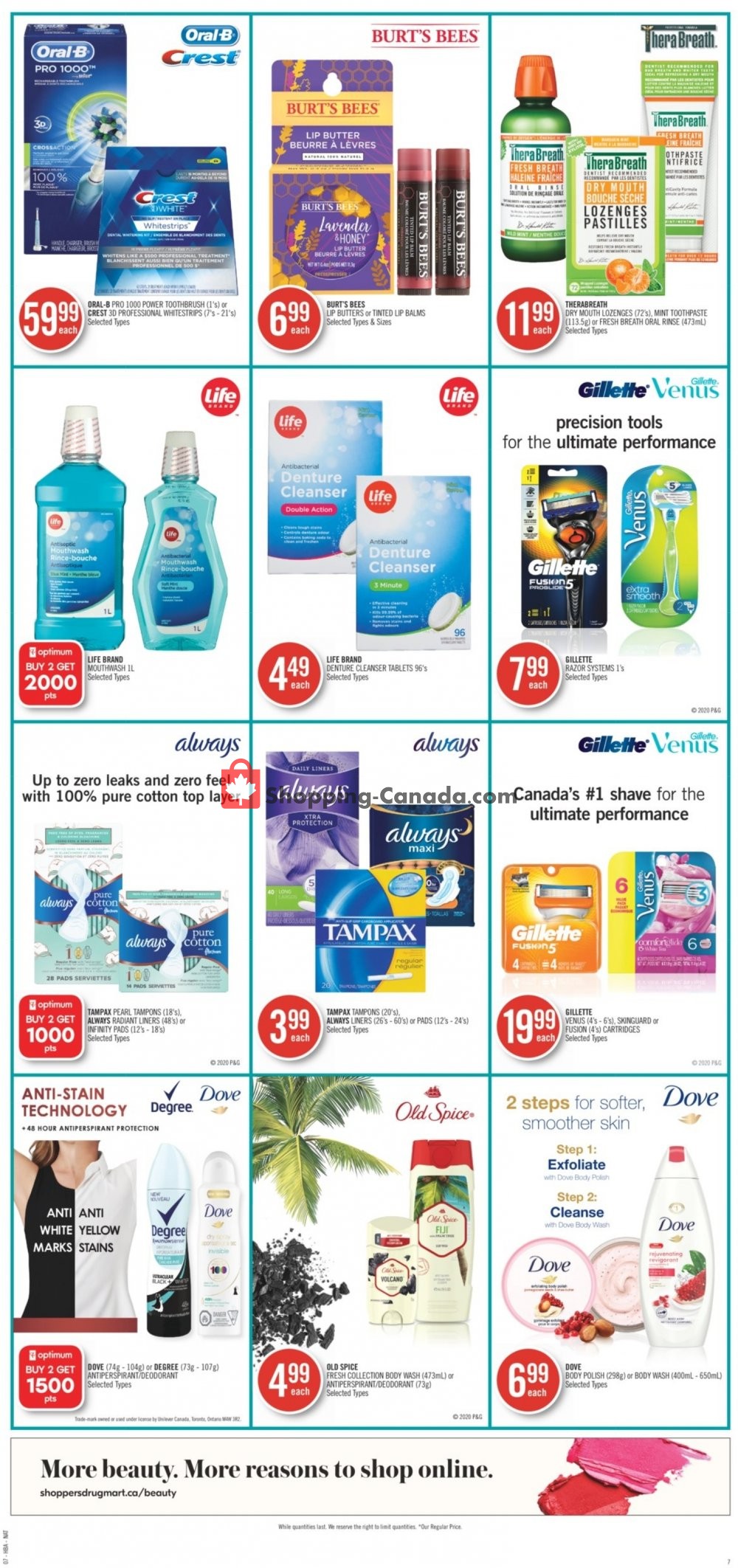 Shoppers Drug Mart flyer from Saturday August 1, 2020 to Friday August 7, 2020 - page 11