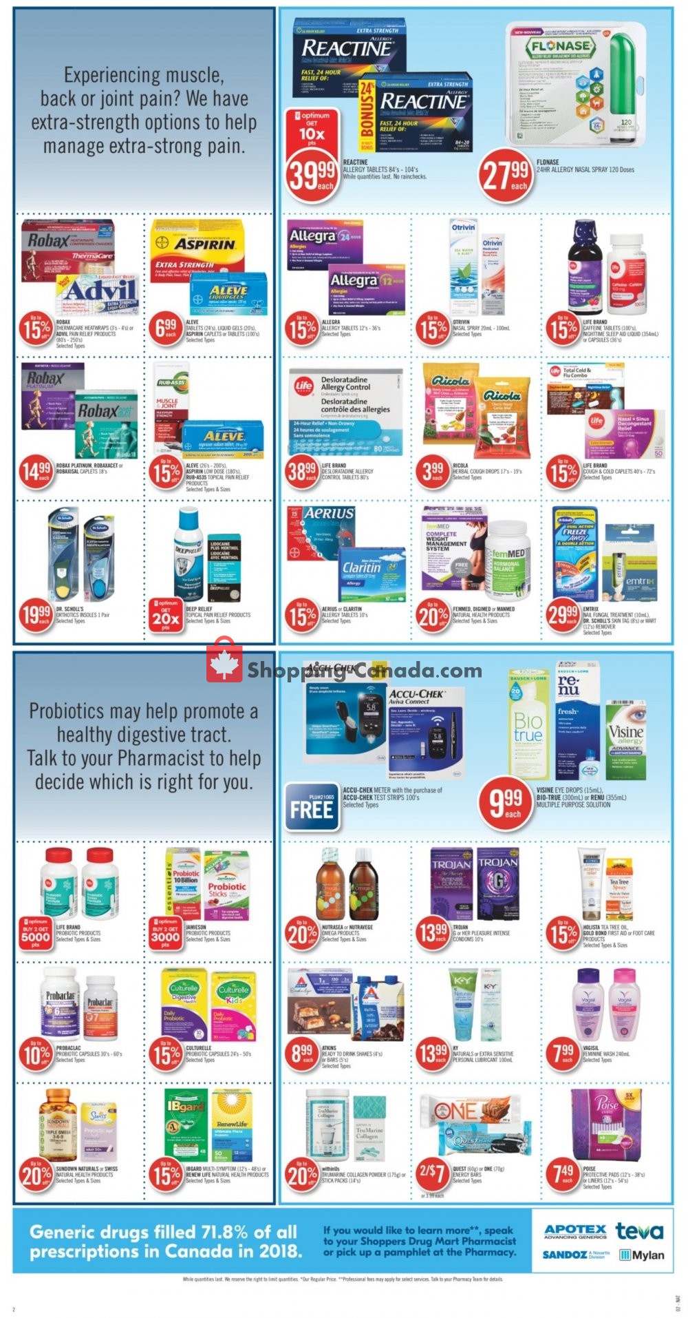 Shoppers Drug Mart flyer from Saturday August 1, 2020 to Friday August 7, 2020 - page 4