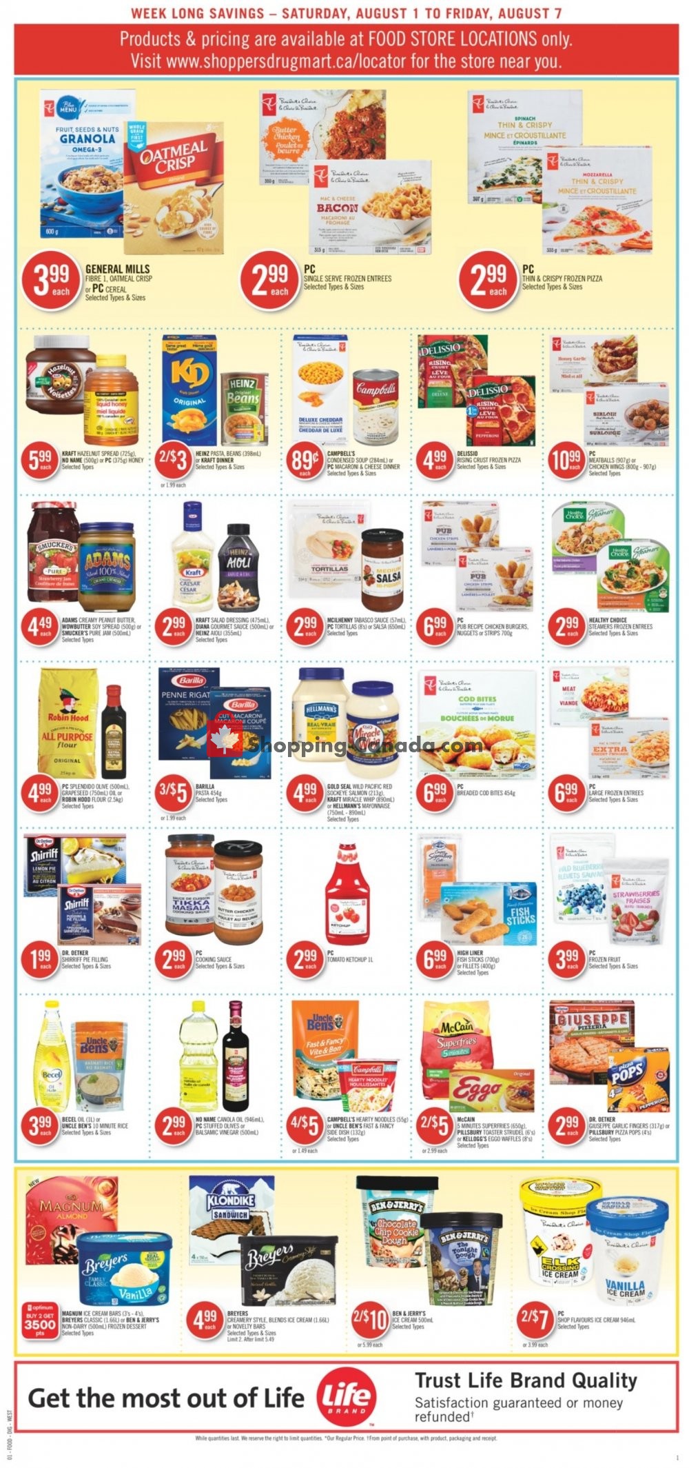 Shoppers Drug Mart flyer from Saturday August 1, 2020 to Friday August 7, 2020 - page 8