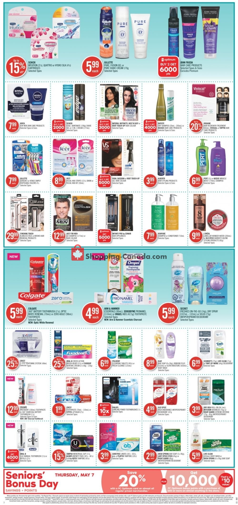 Shoppers Drug Mart flyer from Saturday May 2, 2020 to Friday May 8, 2020 - page 12